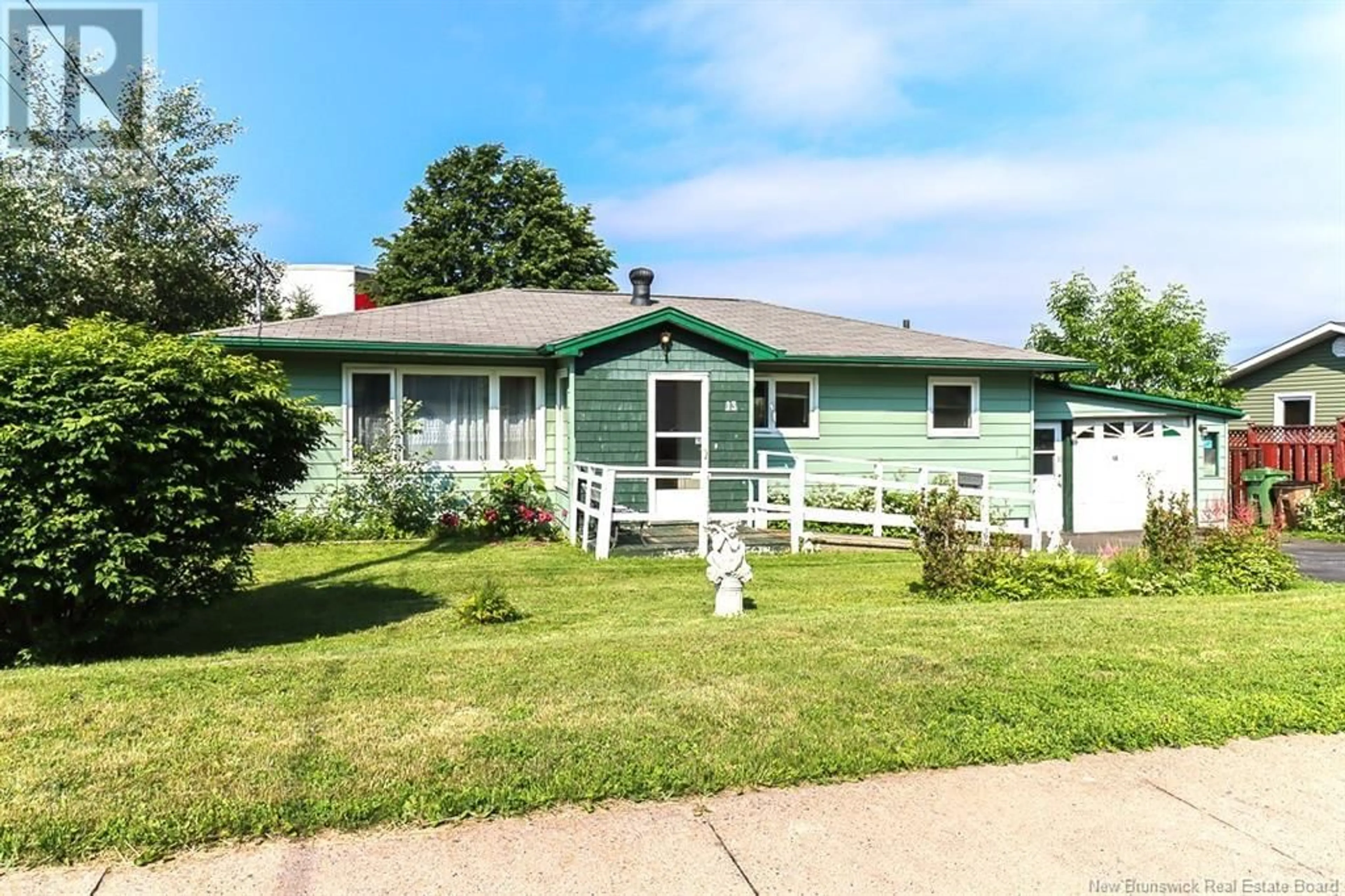 Home with vinyl exterior material, street for 13 BRAEMAR DRIVE, Saint John New Brunswick E2J2T5