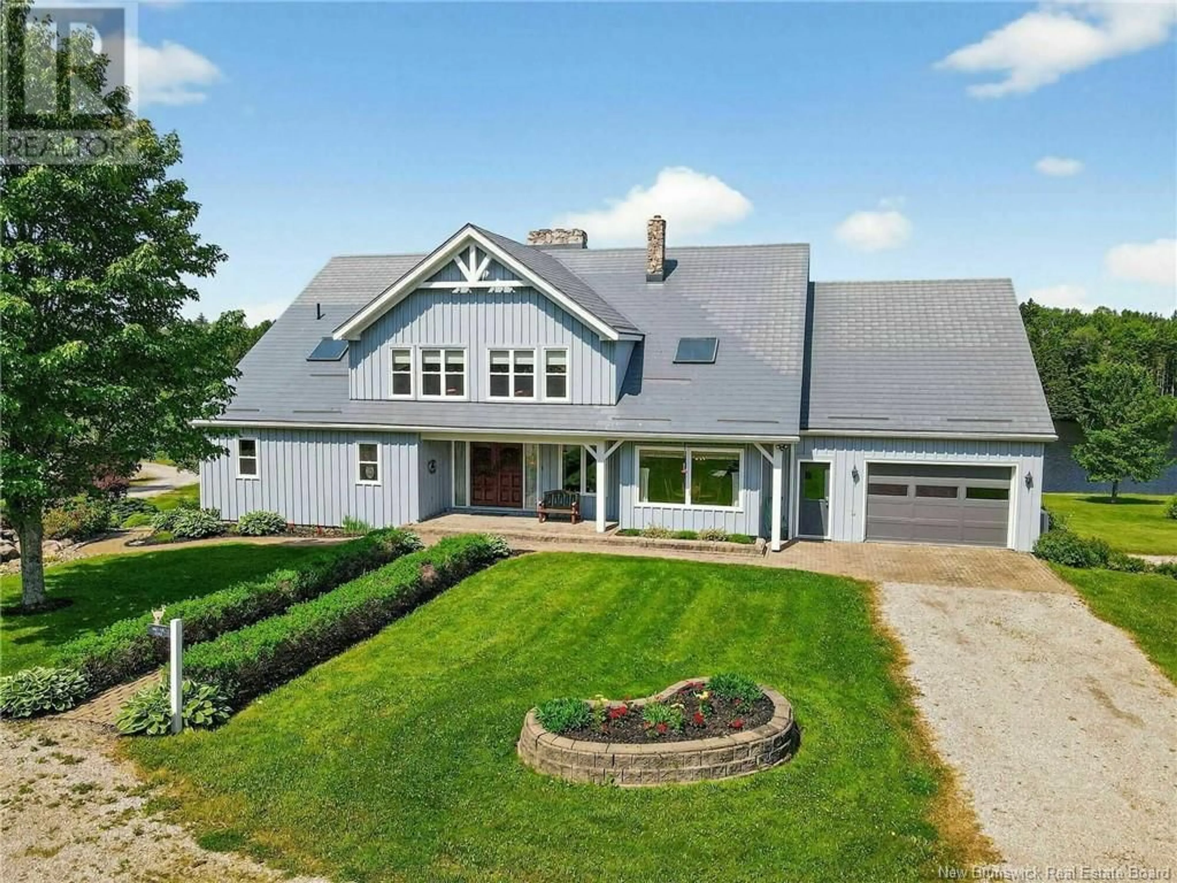 A pic from outside/outdoor area/front of a property/back of a property/a pic from drone, unknown for 3707 NB 880, Havelock New Brunswick E4Z5H8