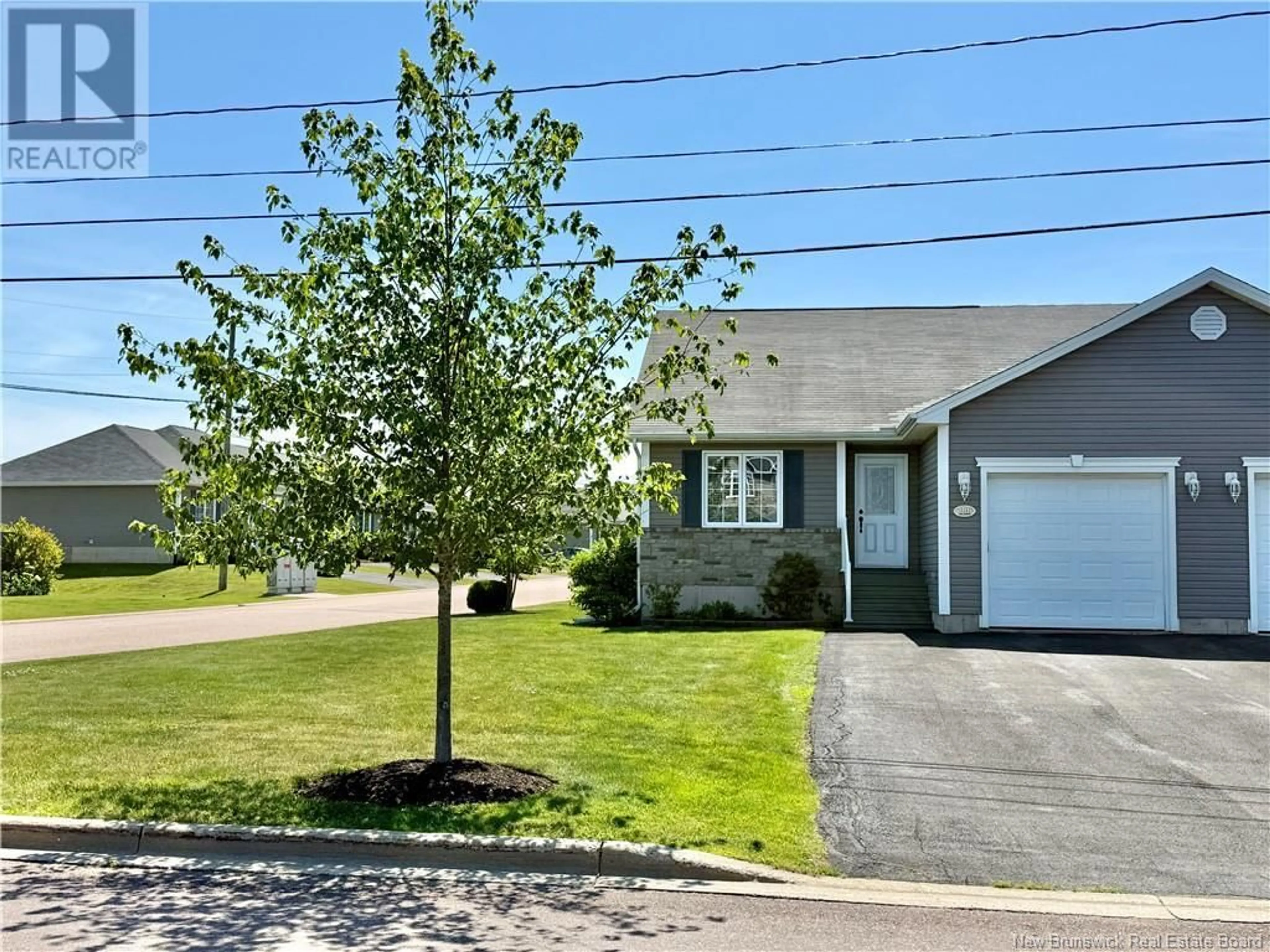 A pic from outside/outdoor area/front of a property/back of a property/a pic from drone, street for 186 OAK RIDGE DRIVE, Moncton New Brunswick E1G0R5