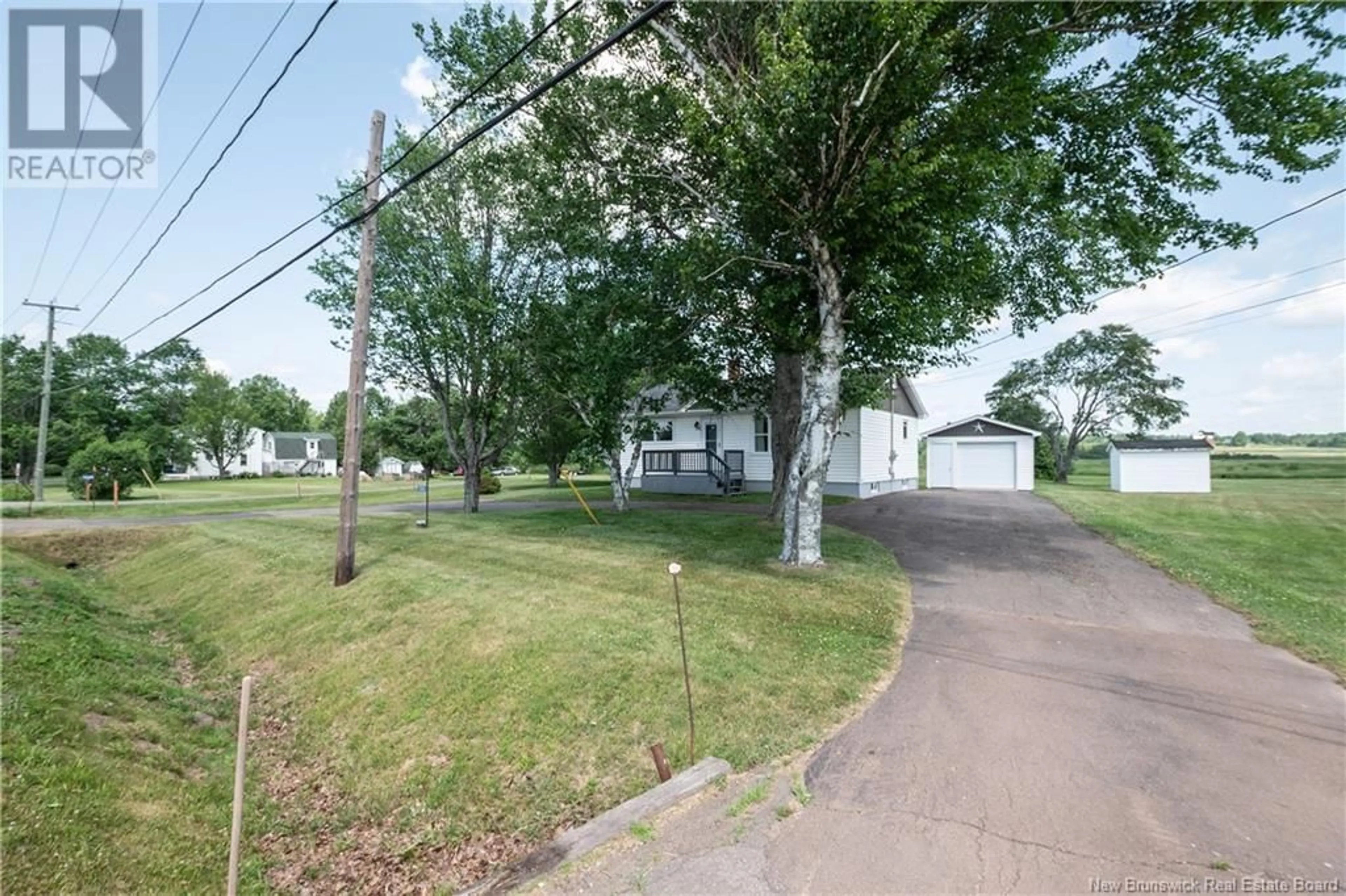 A pic from outside/outdoor area/front of a property/back of a property/a pic from drone, street for 1381 ROUTE 112, Upper Coverdale New Brunswick E1J1X4