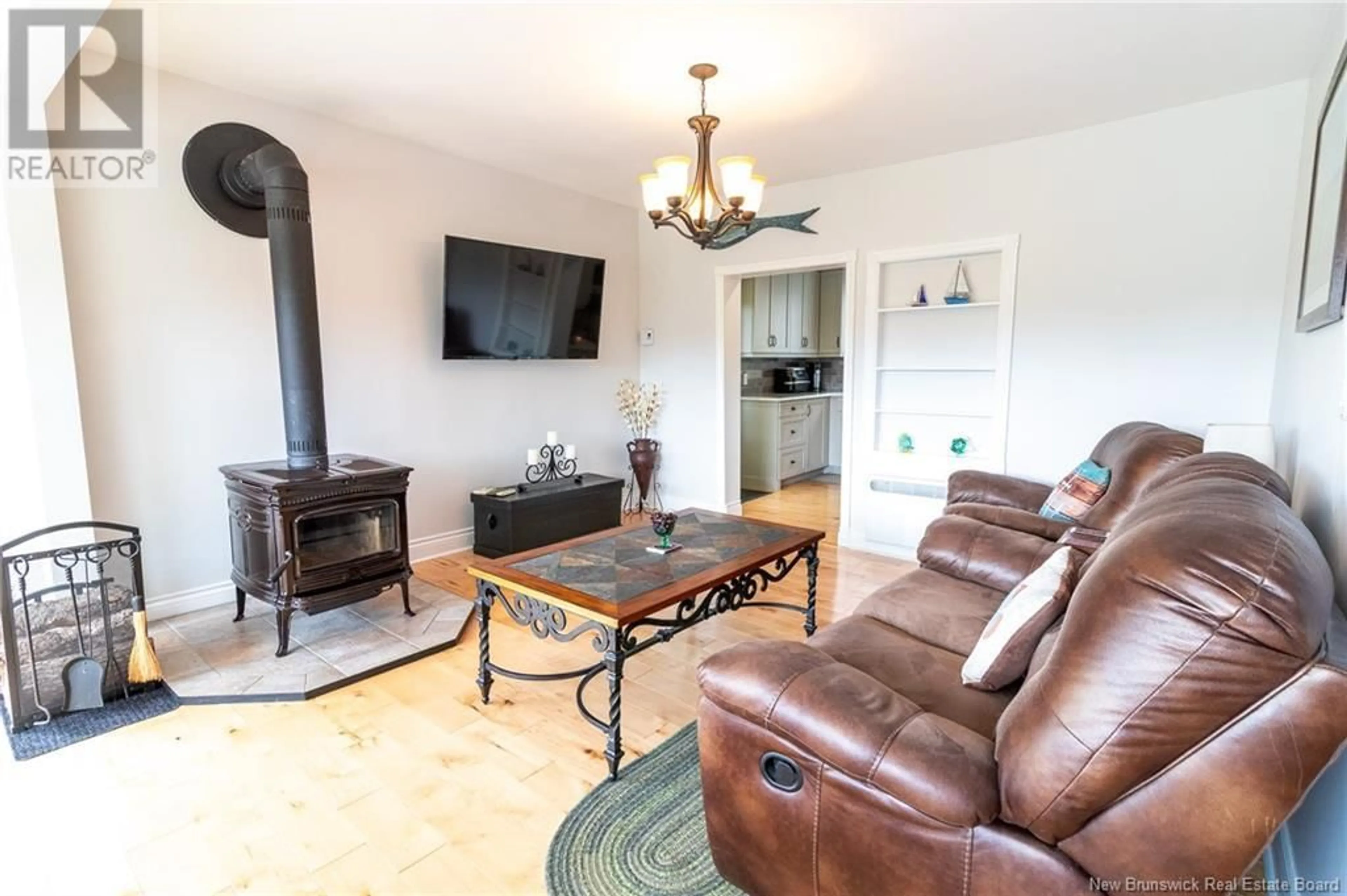 Living room with furniture, ceramic/tile floor for 1253 RTE 772, Cummings Cove New Brunswick E5V1G3