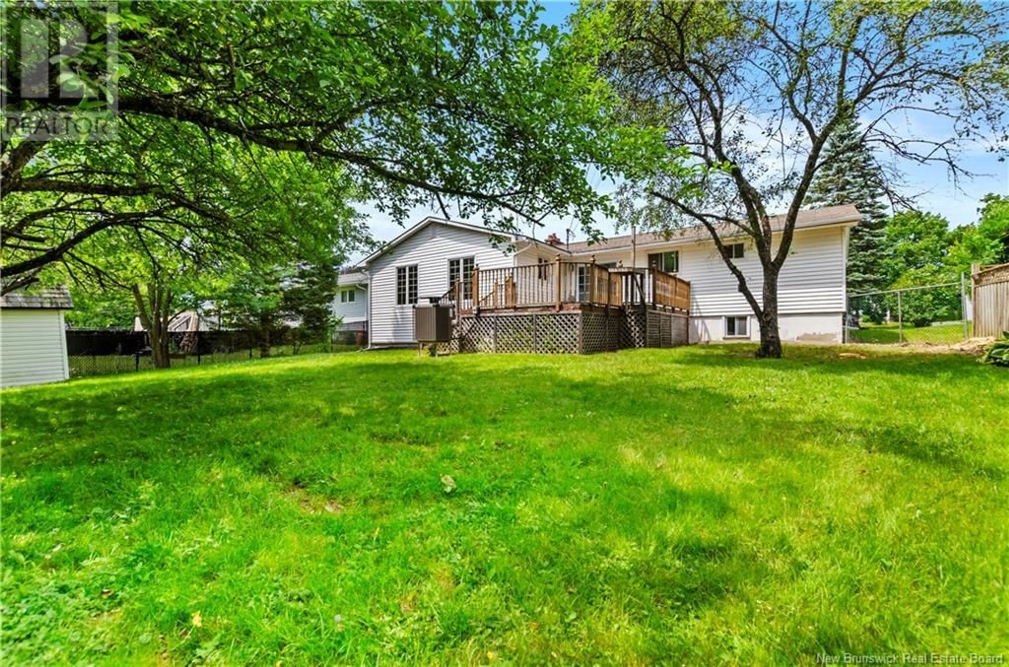 Patio, street for 8 DAHLIA DRIVE, Fredericton New Brunswick E3A1N3
