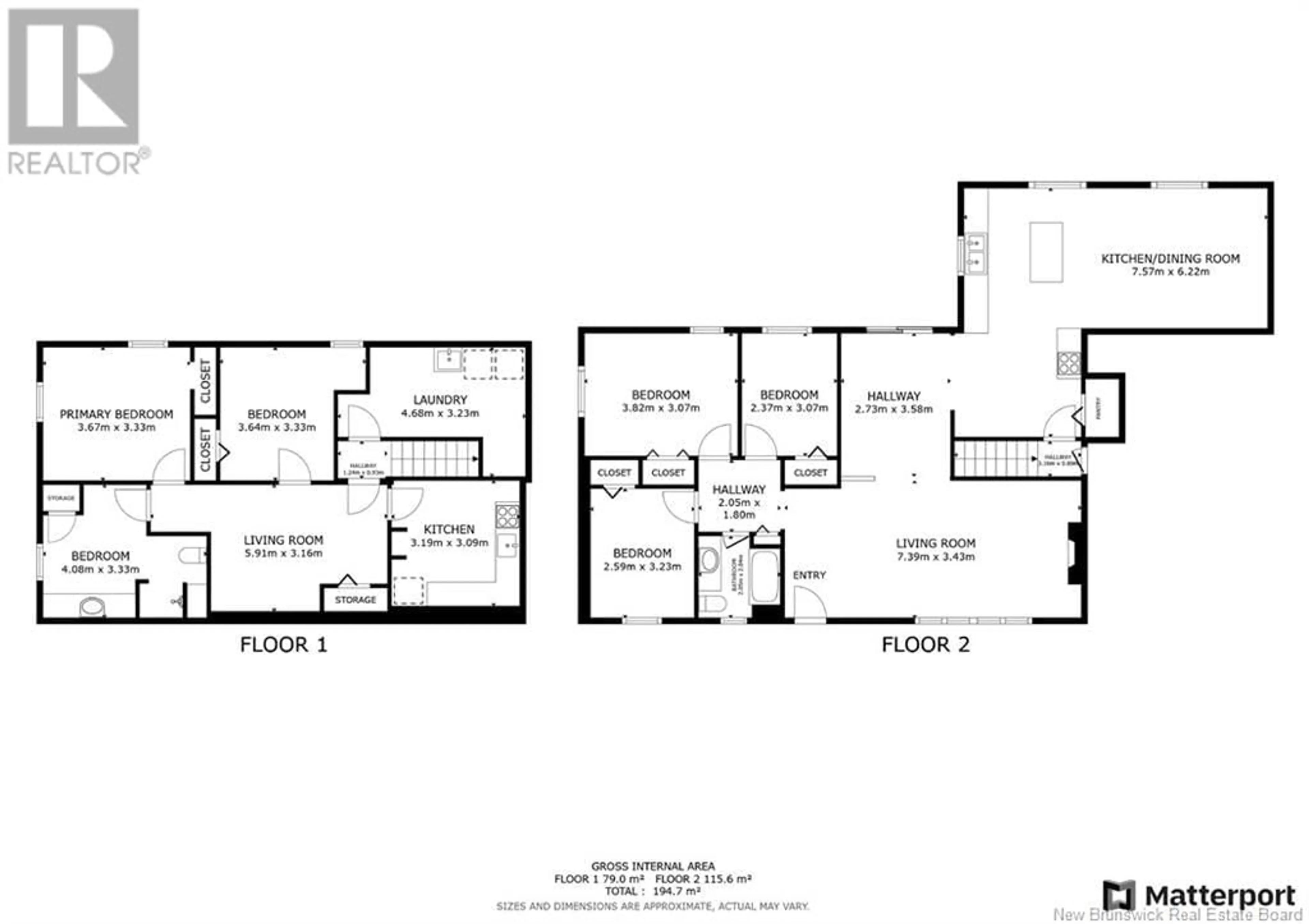 Floor plan for 8 DAHLIA DRIVE, Fredericton New Brunswick E3A1N3