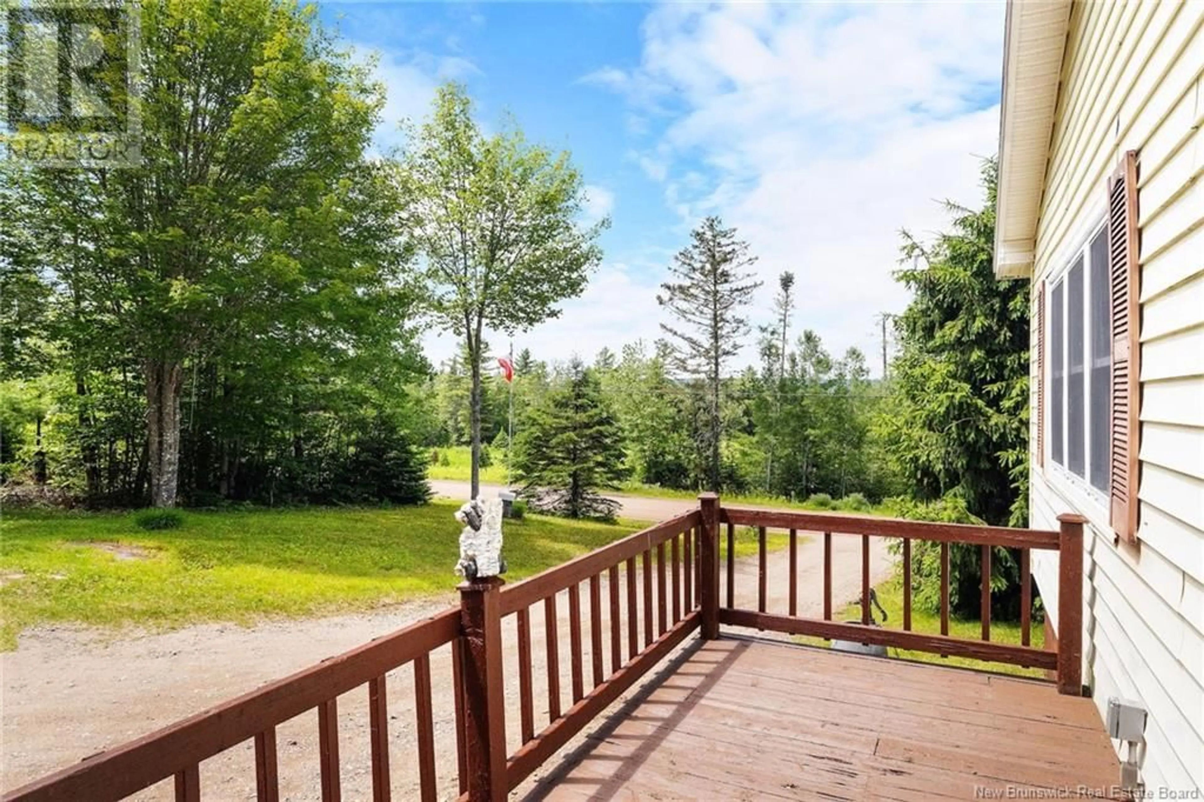 Patio, forest/trees view for 43 MILL SETTLEMENT ROAD, Hoyt New Brunswick E5L2G5