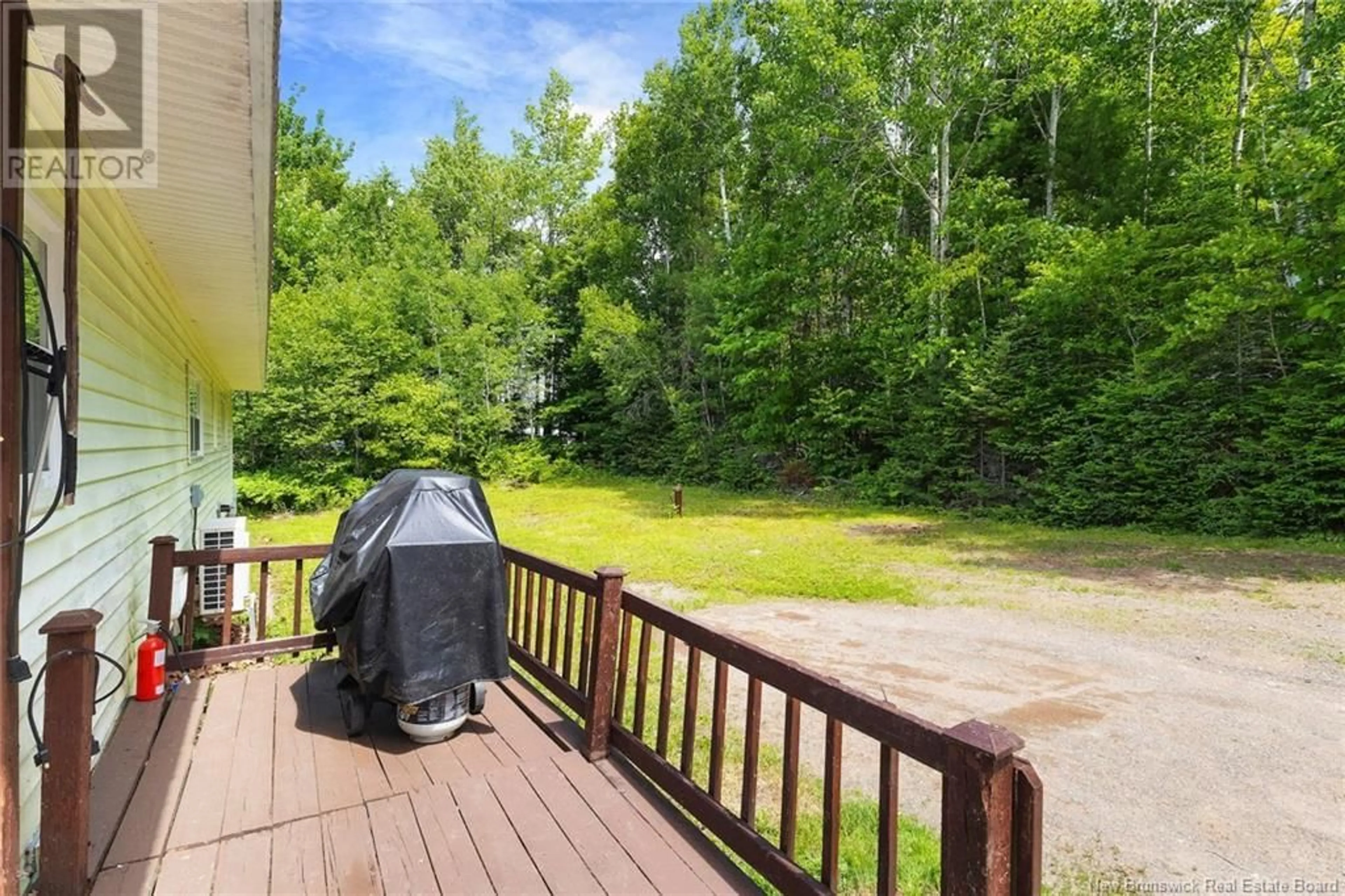 Patio, forest/trees view for 43 MILL SETTLEMENT ROAD, Hoyt New Brunswick E5L2G5