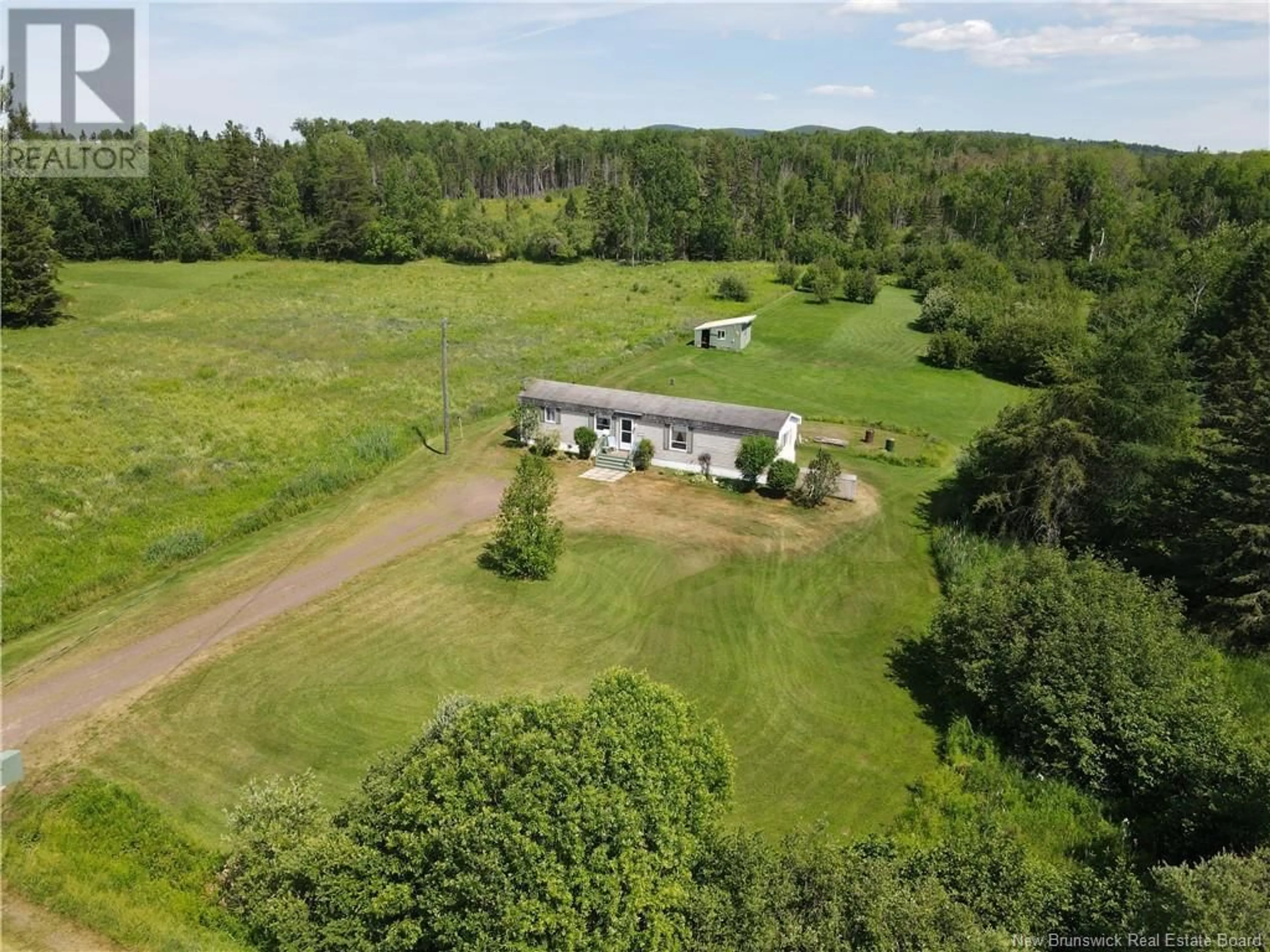A pic from outside/outdoor area/front of a property/back of a property/a pic from drone, unknown for 93 HORTON LANE, Penobsquis New Brunswick E4G2C8