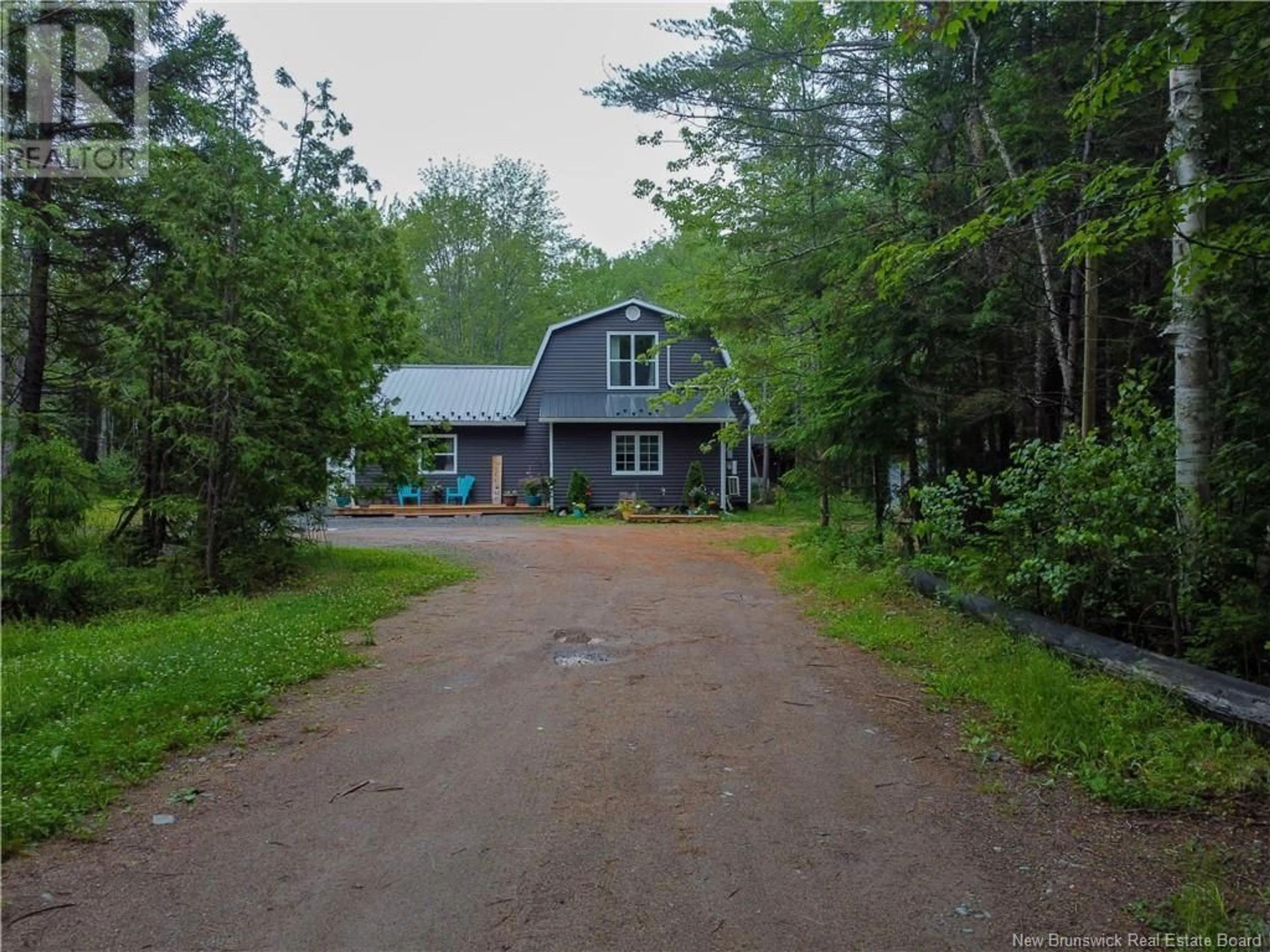 A pic from outside/outdoor area/front of a property/back of a property/a pic from drone, street for 97 RUSAGONIS ROAD, Rusagonis New Brunswick E3B8W6