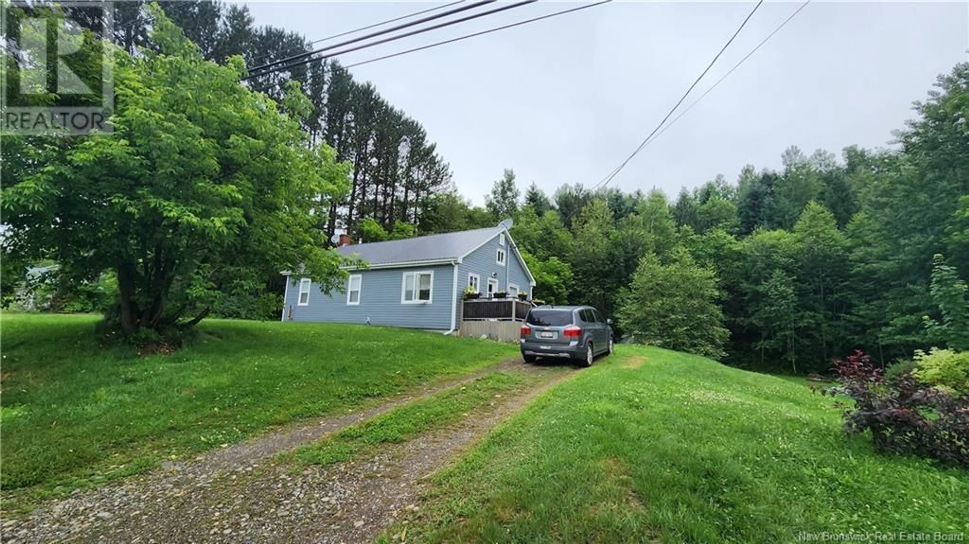 A pic from outside/outdoor area/front of a property/back of a property/a pic from drone, unknown for 10400 RTE 105 ROUTE, Beechwood New Brunswick E7J2B3
