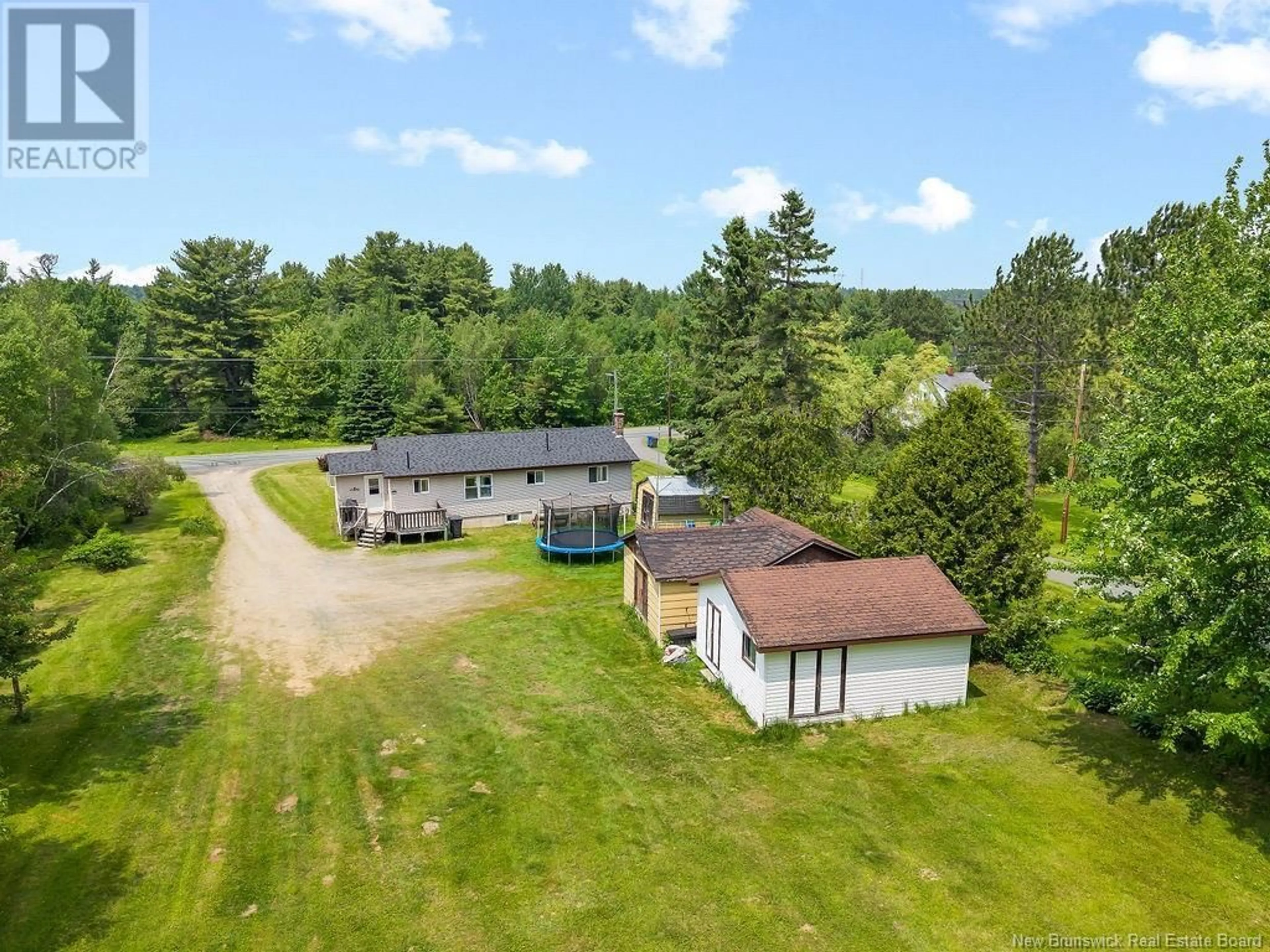 A pic from outside/outdoor area/front of a property/back of a property/a pic from drone, unknown for 3616 ROUTE 118, South Nelson New Brunswick E1N6C4
