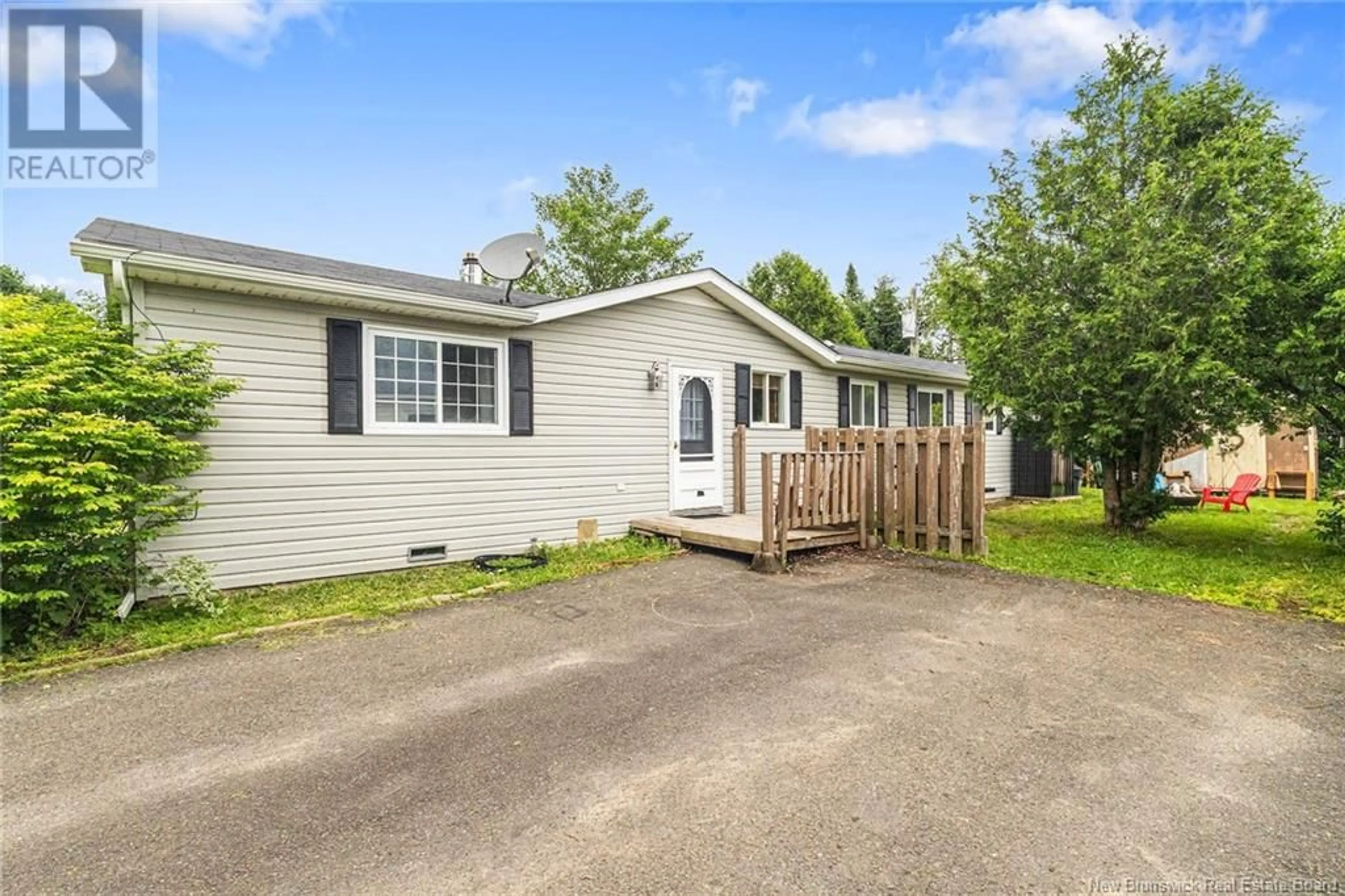 Home with vinyl exterior material, street for 112 STAIRS STREET, Fredericton New Brunswick E3A5V6