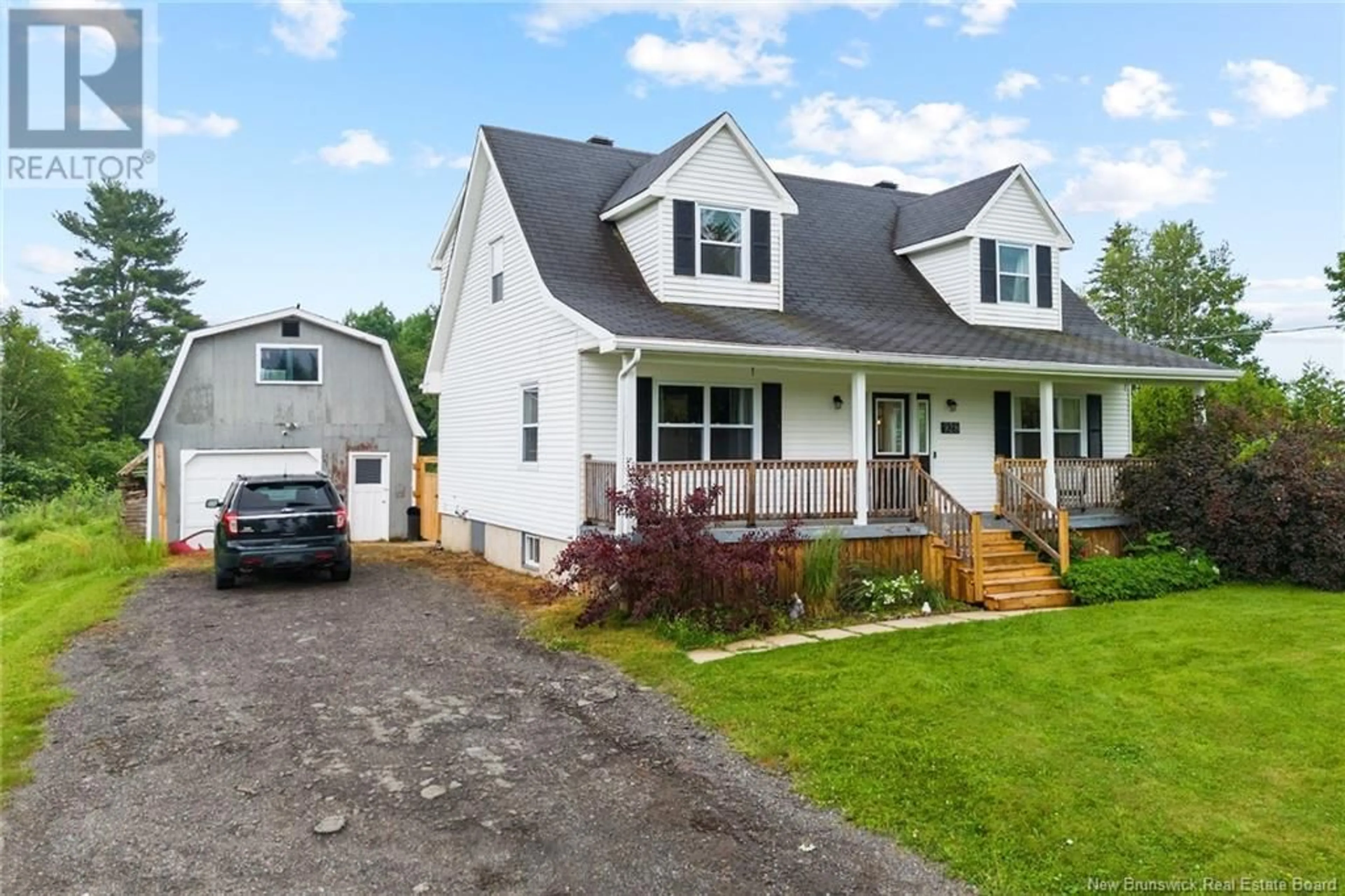 Home with vinyl exterior material, street for 928 DOAK ROAD, Fredericton New Brunswick E3C2E9