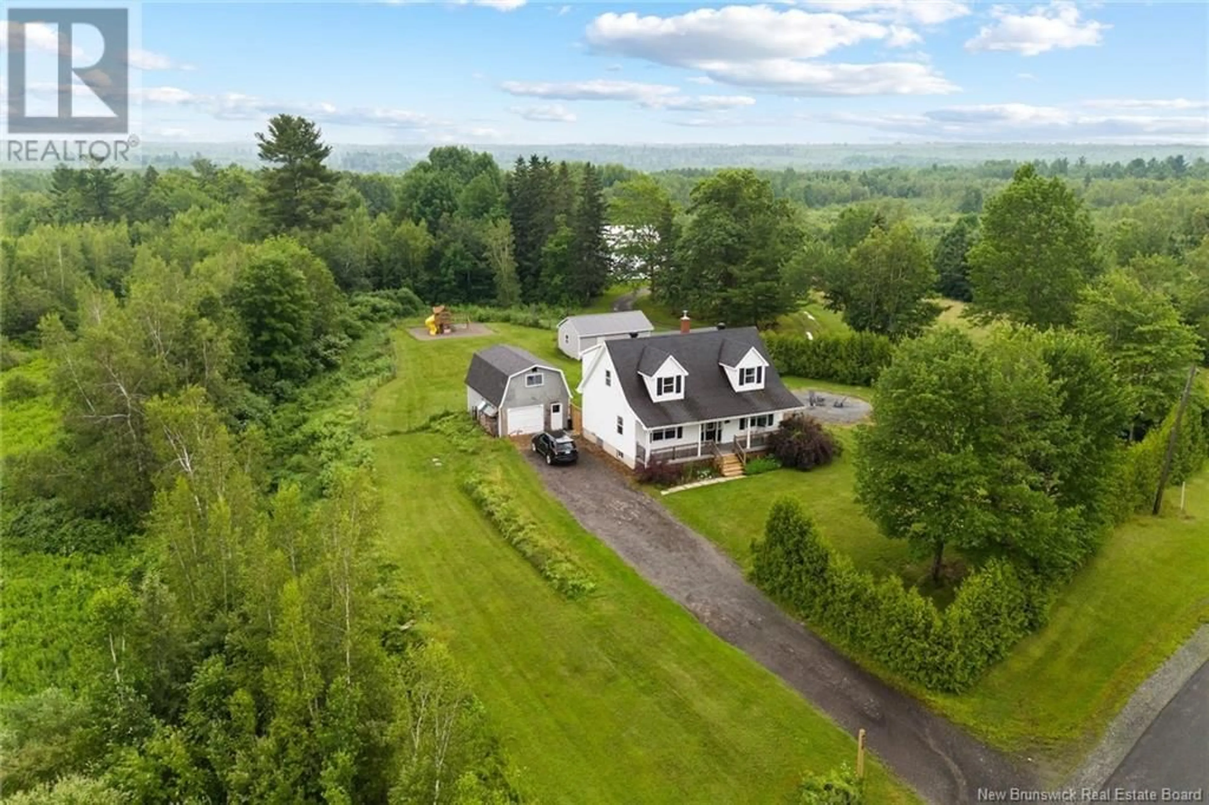 A pic from outside/outdoor area/front of a property/back of a property/a pic from drone, mountain view for 928 DOAK ROAD, Fredericton New Brunswick E3C2E9
