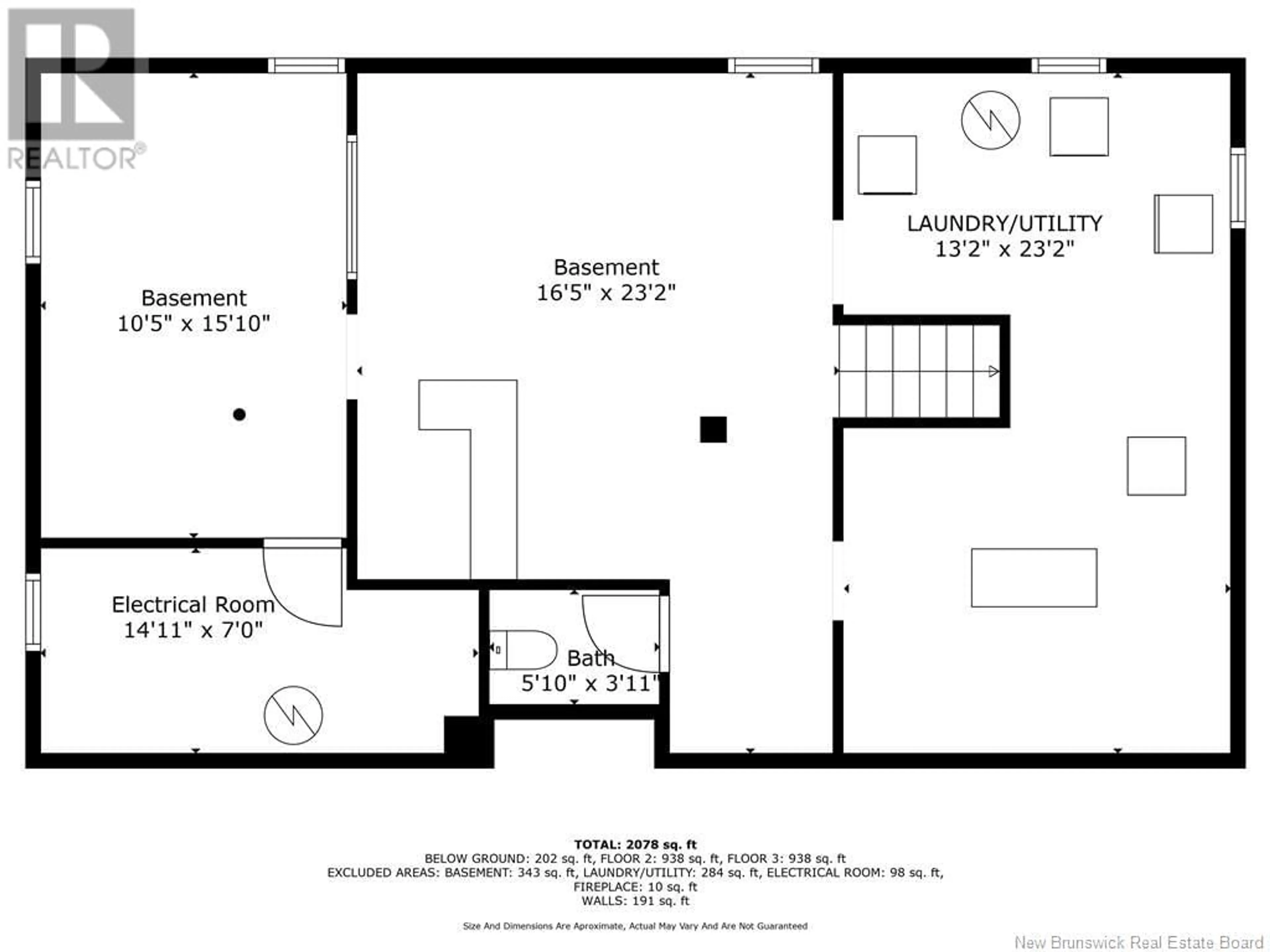 Floor plan for 1882 CHAMPLAIN, Dieppe New Brunswick E1A7J2