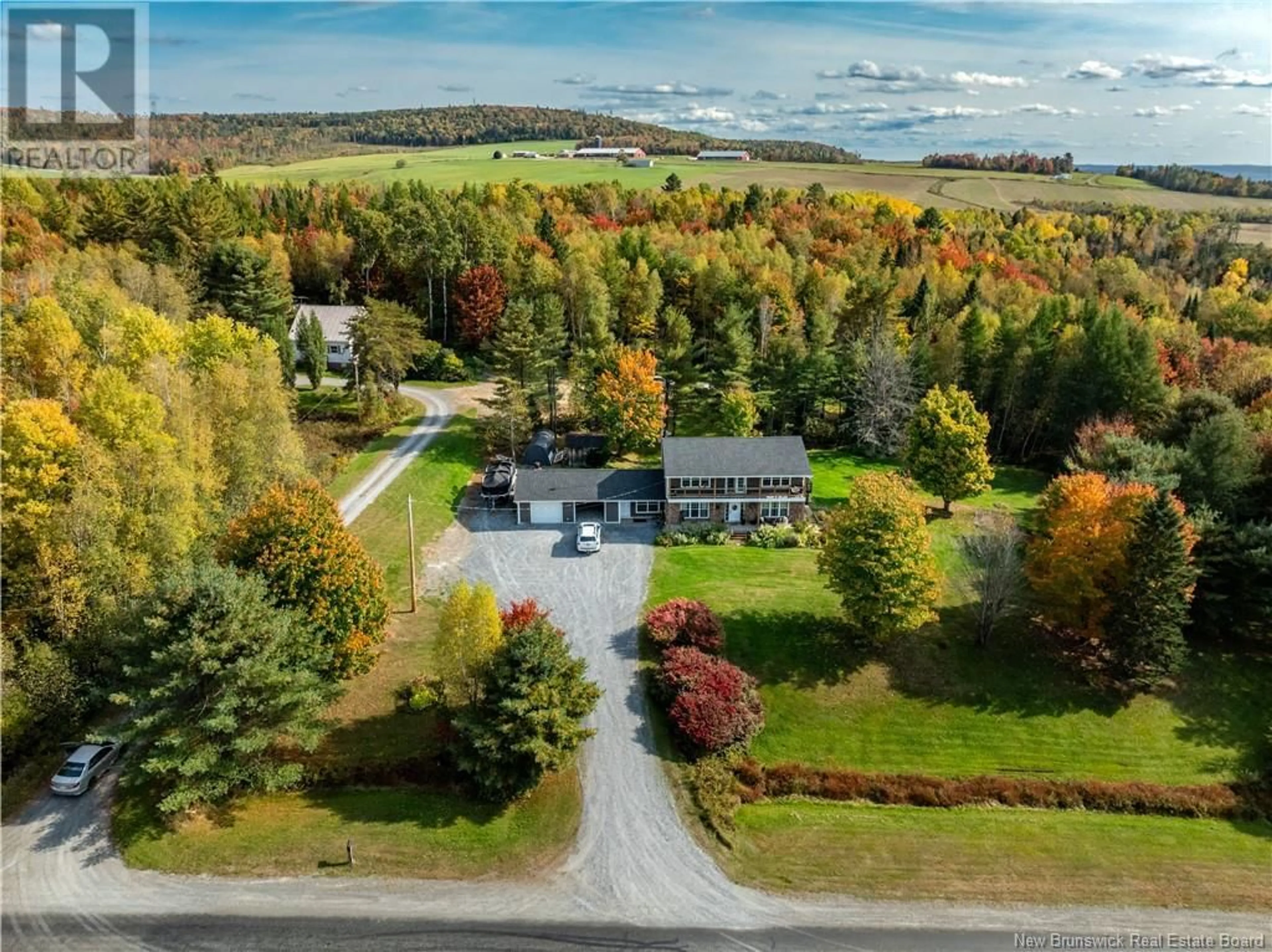 A pic from outside/outdoor area/front of a property/back of a property/a pic from drone, unknown for 230 ROUTE 617, Burtts Corner New Brunswick E6L2S3