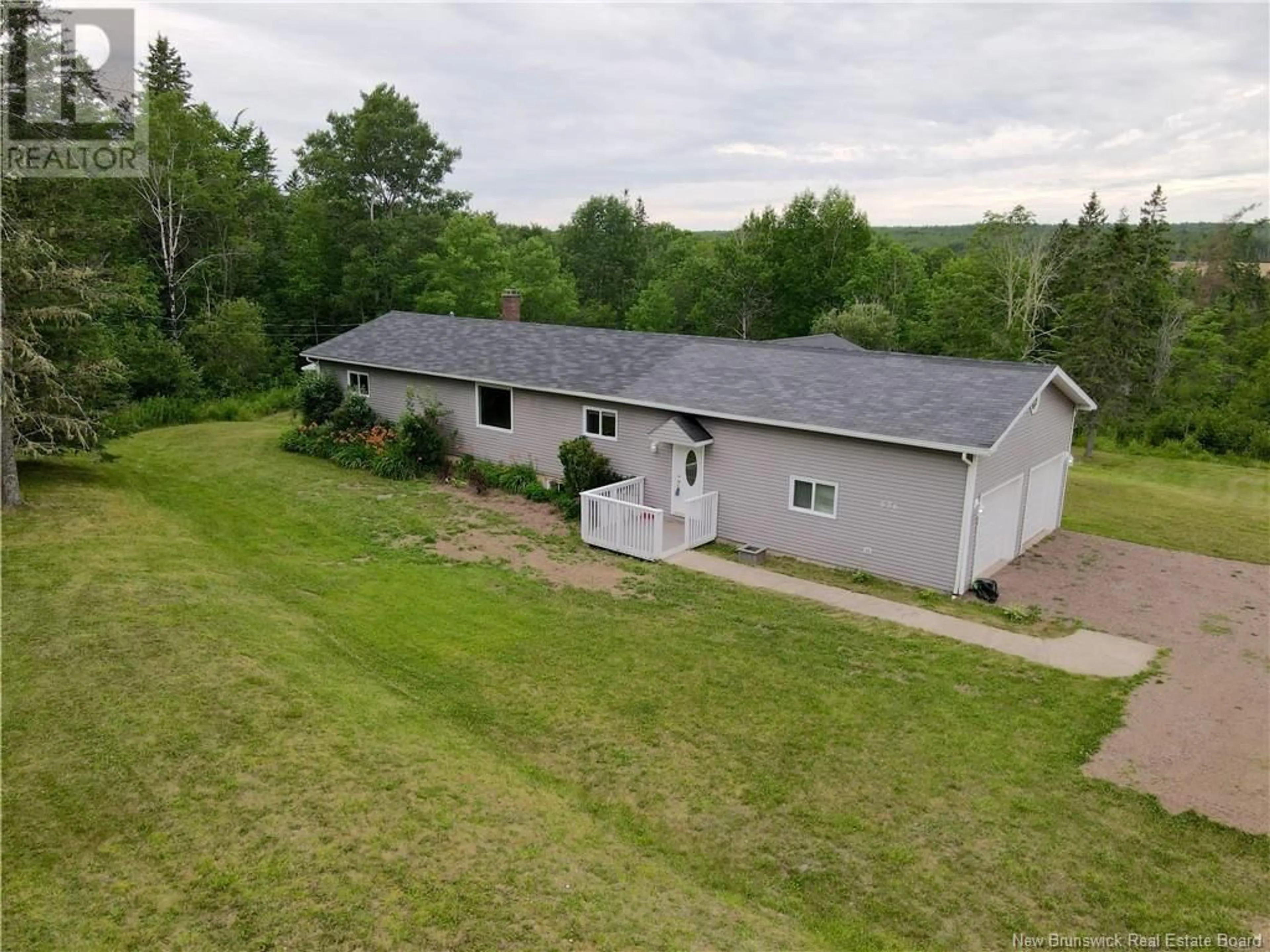 A pic from outside/outdoor area/front of a property/back of a property/a pic from drone, unknown for 576 DRURYS COVE ROAD, Ratter Corner New Brunswick E4E3L2