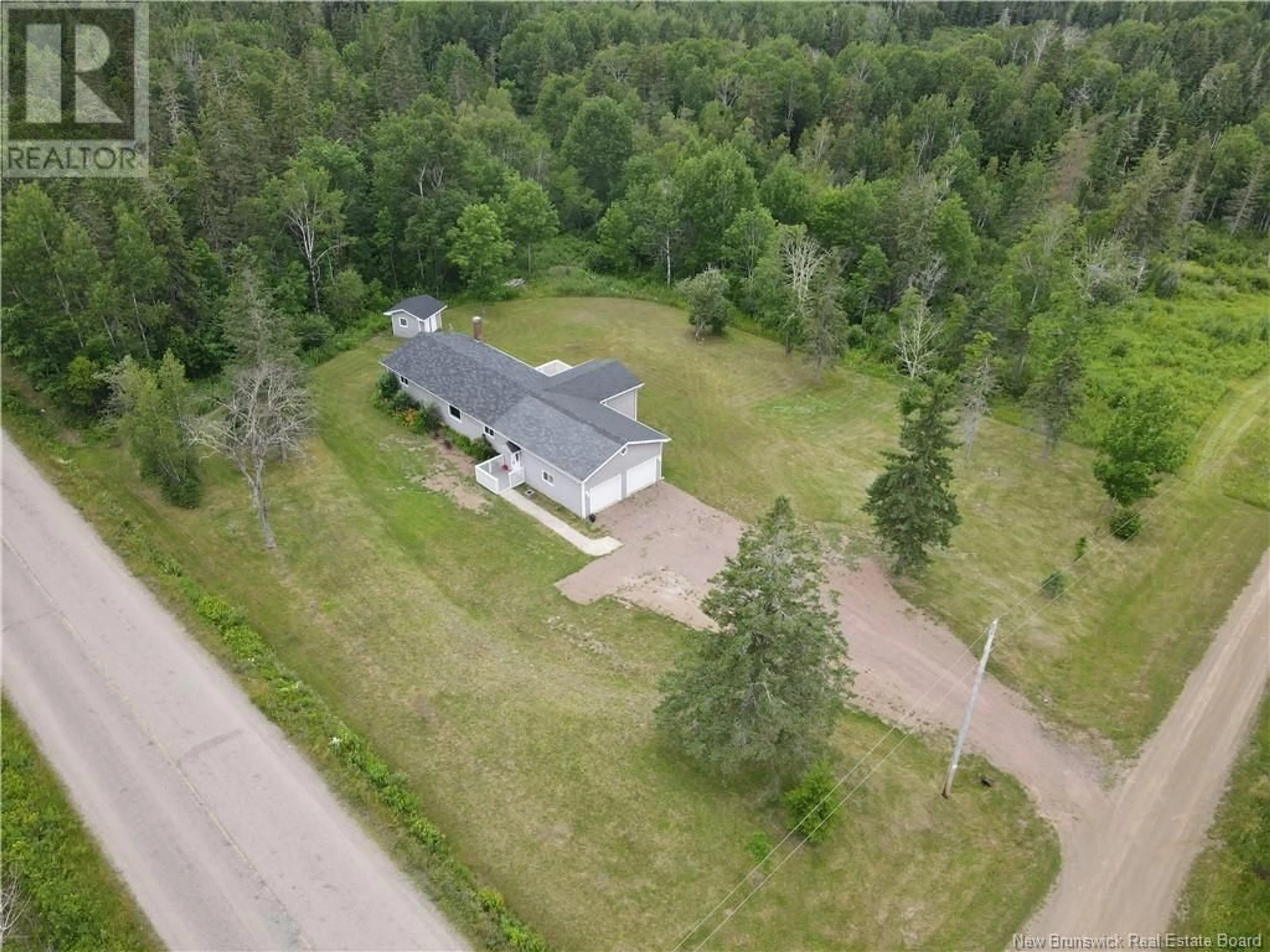 A pic from outside/outdoor area/front of a property/back of a property/a pic from drone, unknown for 576 DRURYS COVE ROAD, Ratter Corner New Brunswick E4E3L2