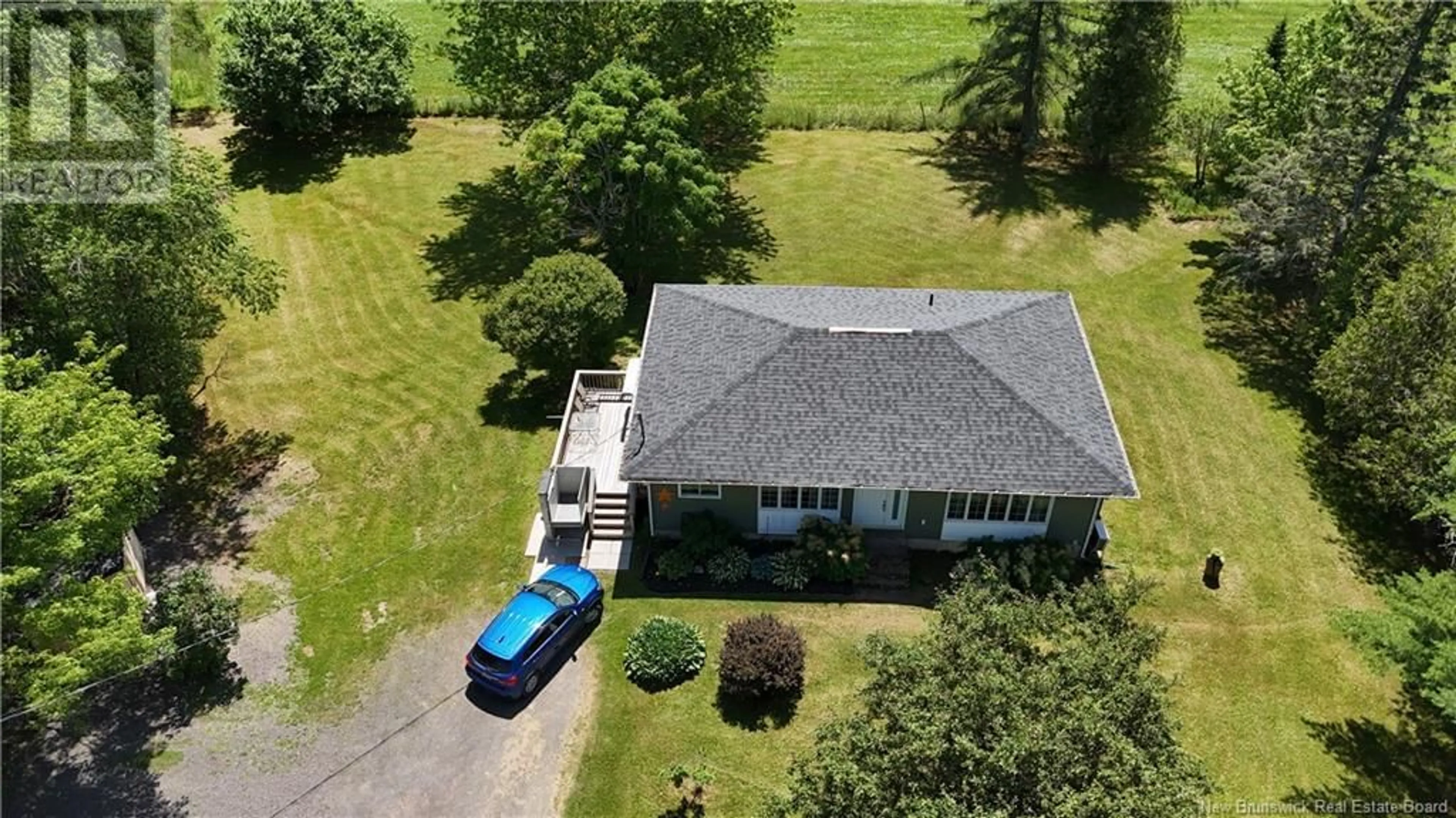 A pic from outside/outdoor area/front of a property/back of a property/a pic from drone, unknown for 875 ROUTE 124, Norton New Brunswick E5T1W9