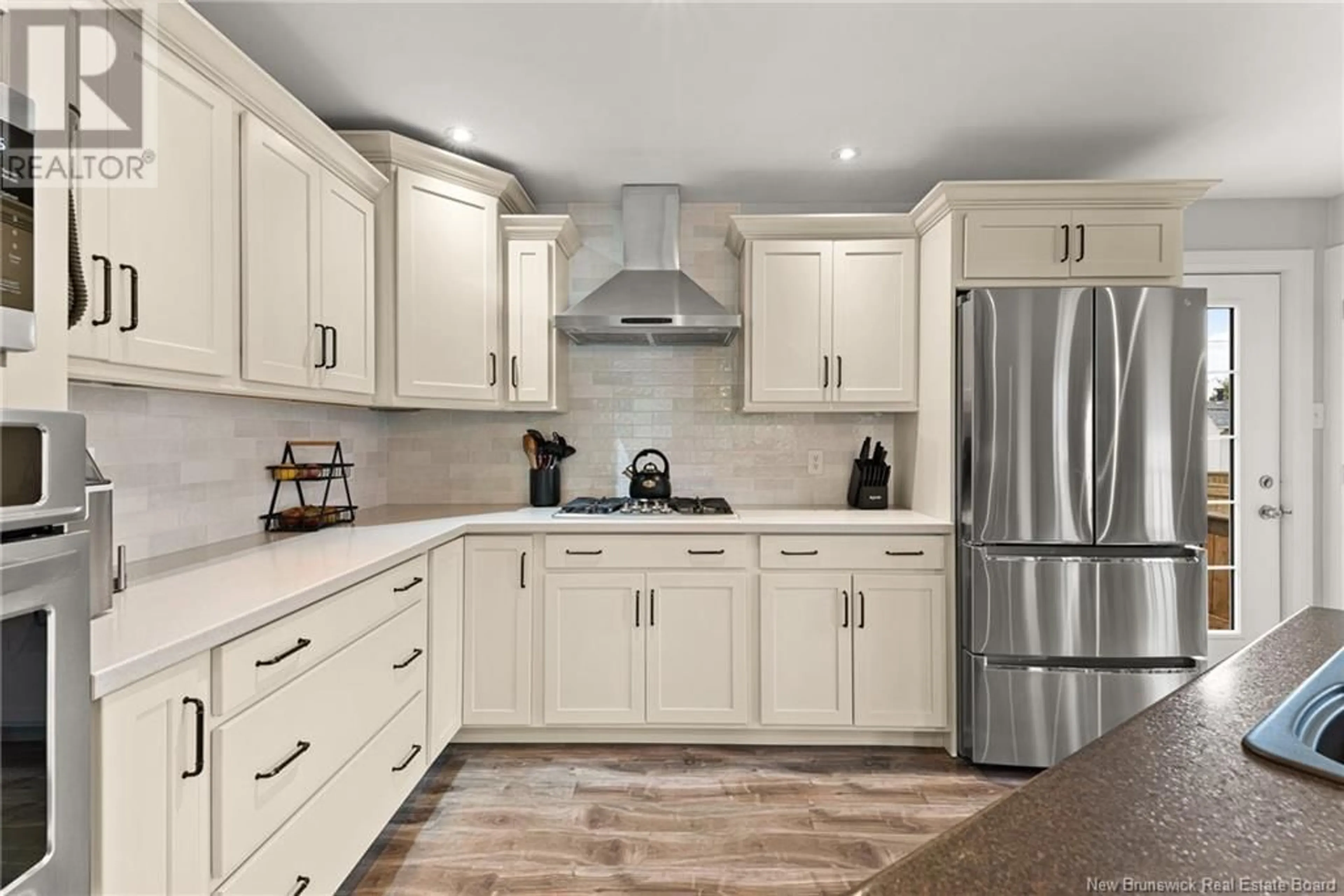 Open concept kitchen, ceramic/tile floor for 14 RIDGEWOOD AVENUE, Moncton New Brunswick E1A3N9