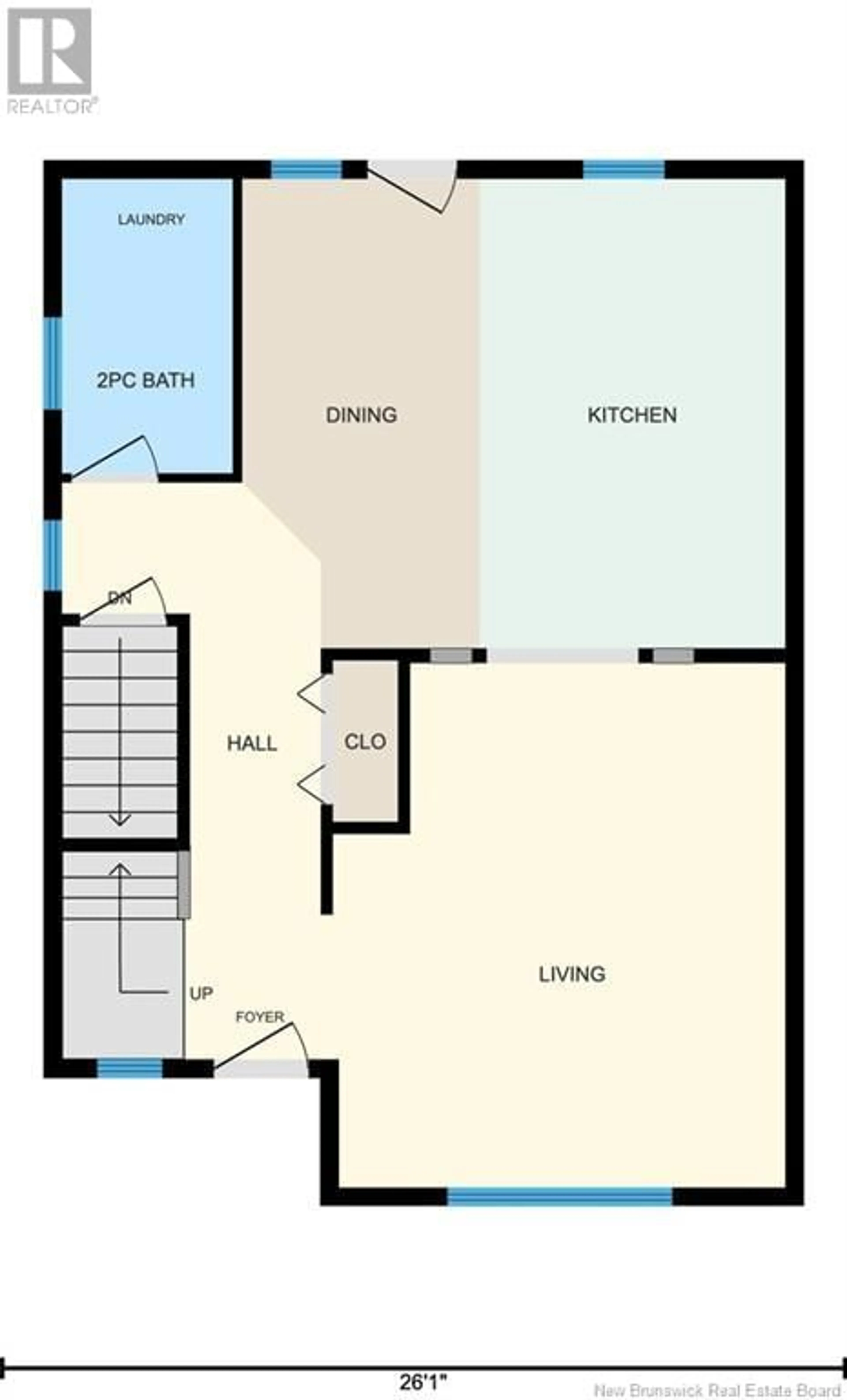 Floor plan for 34 HARMONY DRIVE, Riverview New Brunswick E1B0L7