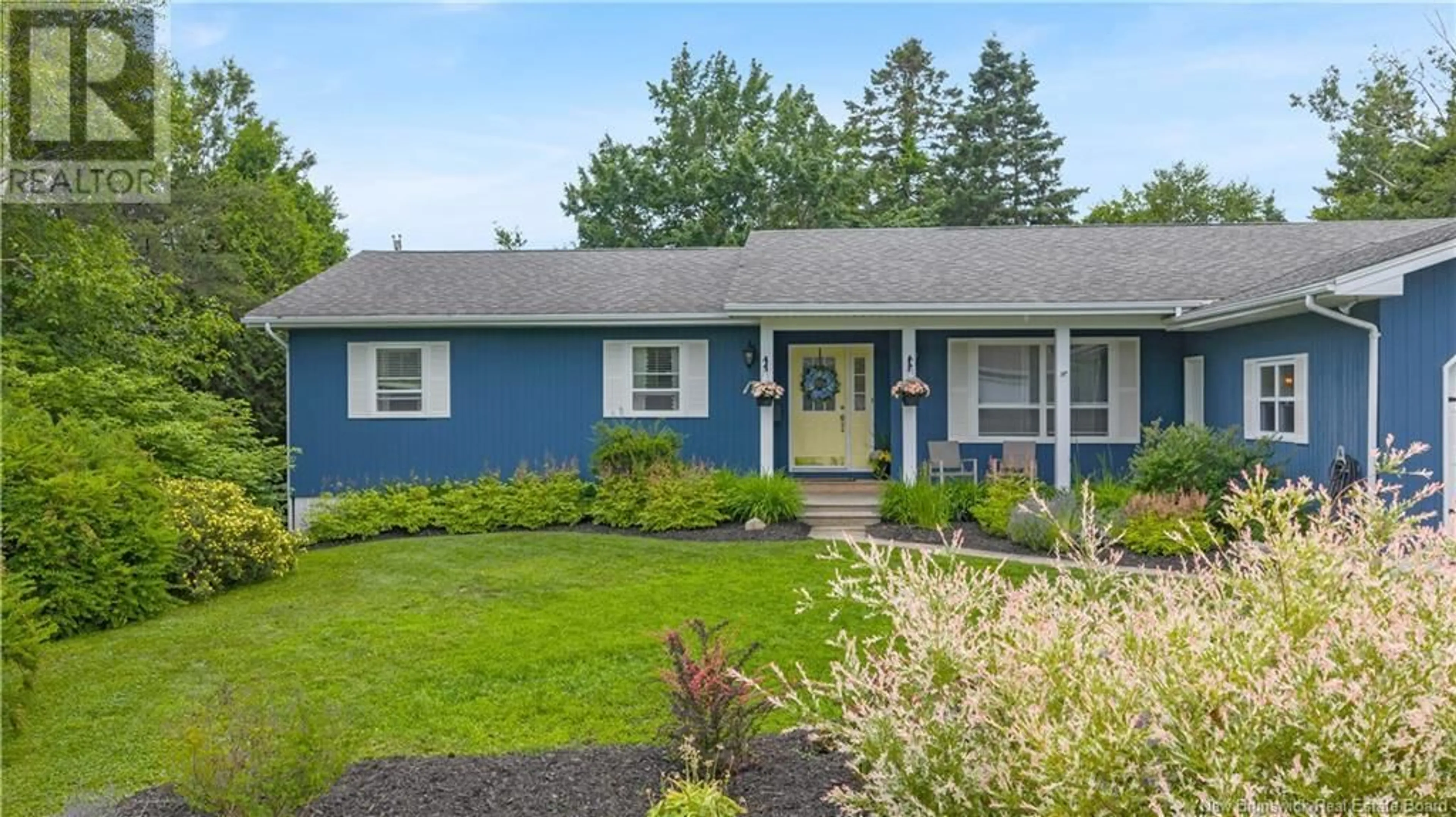 Home with vinyl exterior material, street for 17 MAPLECREST DRIVE, Rothesay New Brunswick E2H1K2