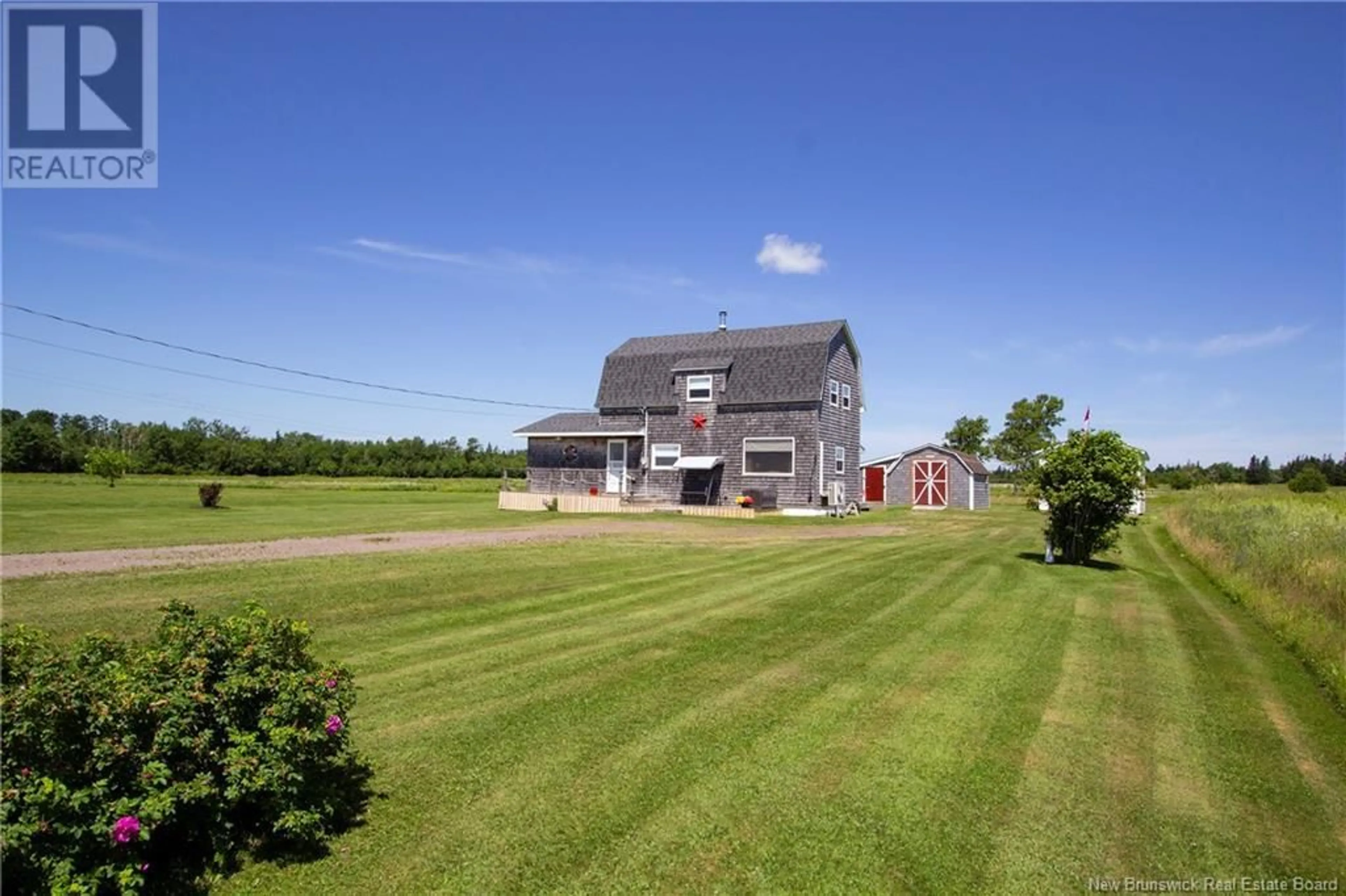 A pic from outside/outdoor area/front of a property/back of a property/a pic from drone, building for 659 ROUTE 960, Cape Spear New Brunswick E4M3W9