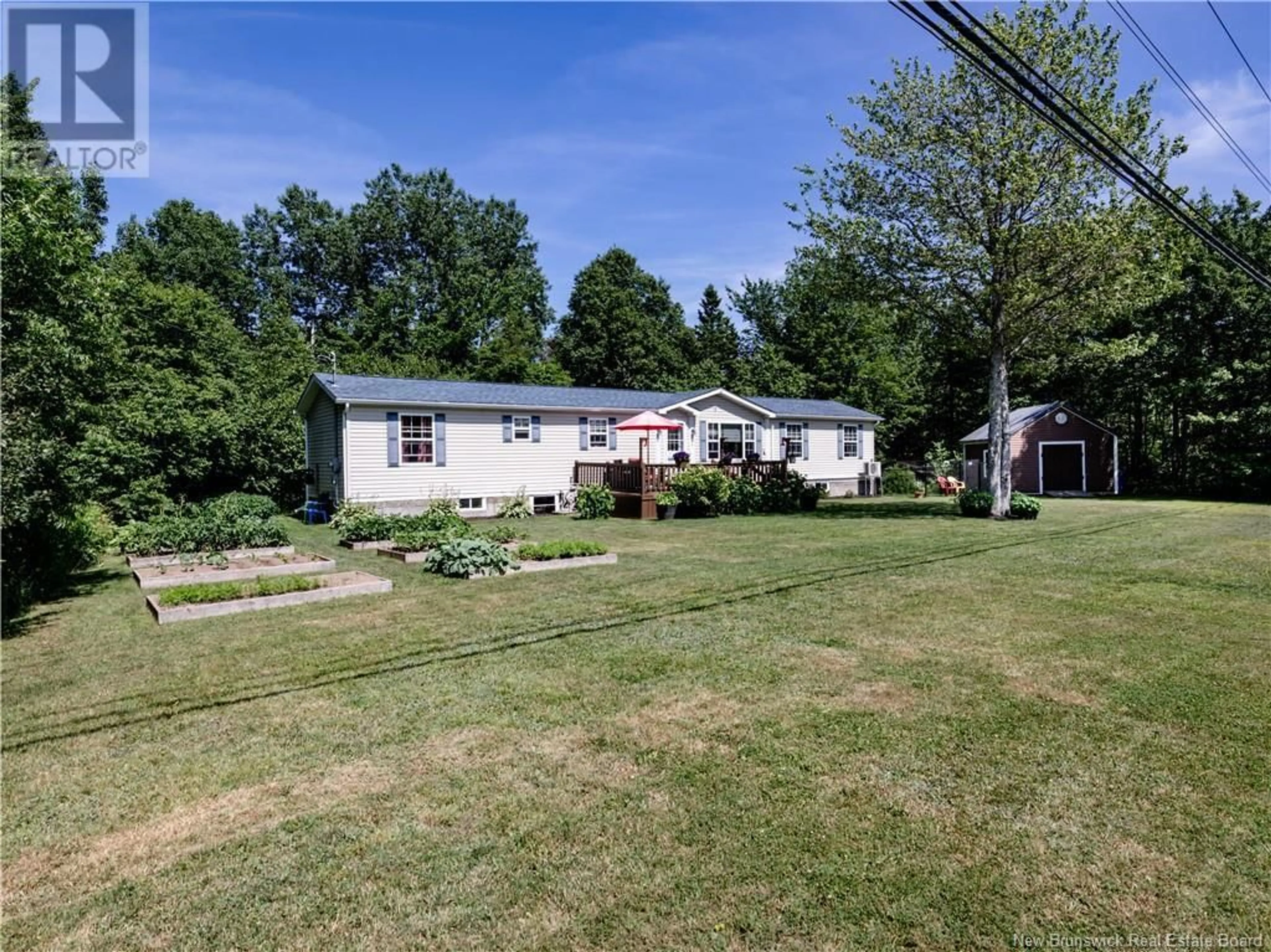 A pic from outside/outdoor area/front of a property/back of a property/a pic from drone, unknown for 14 MCINTOSH HILL RD, Bouctouche New Brunswick E4S4K6