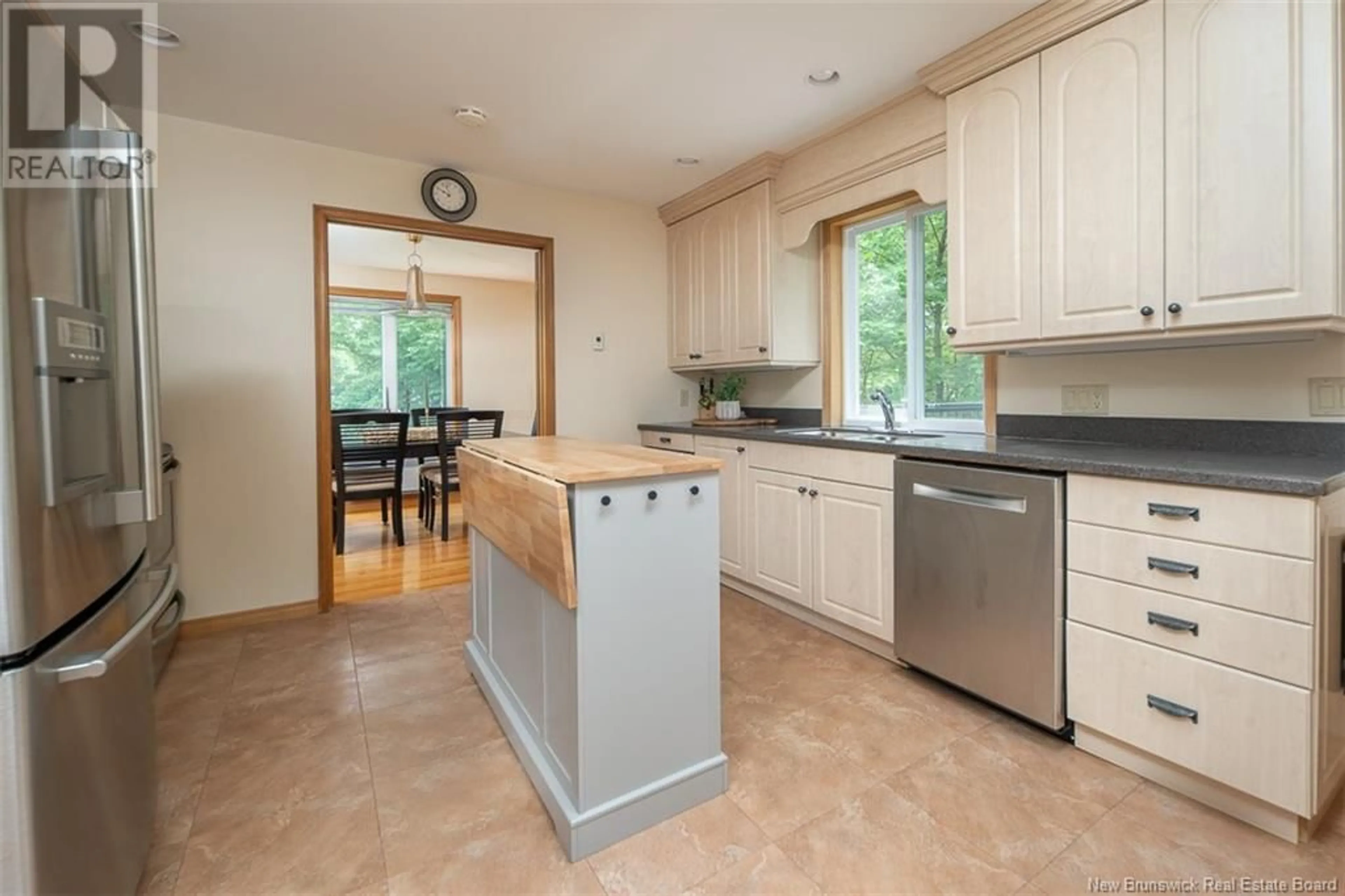 Open concept kitchen, unknown for 156 SHAW LANE, New Maryland New Brunswick E3C1J1