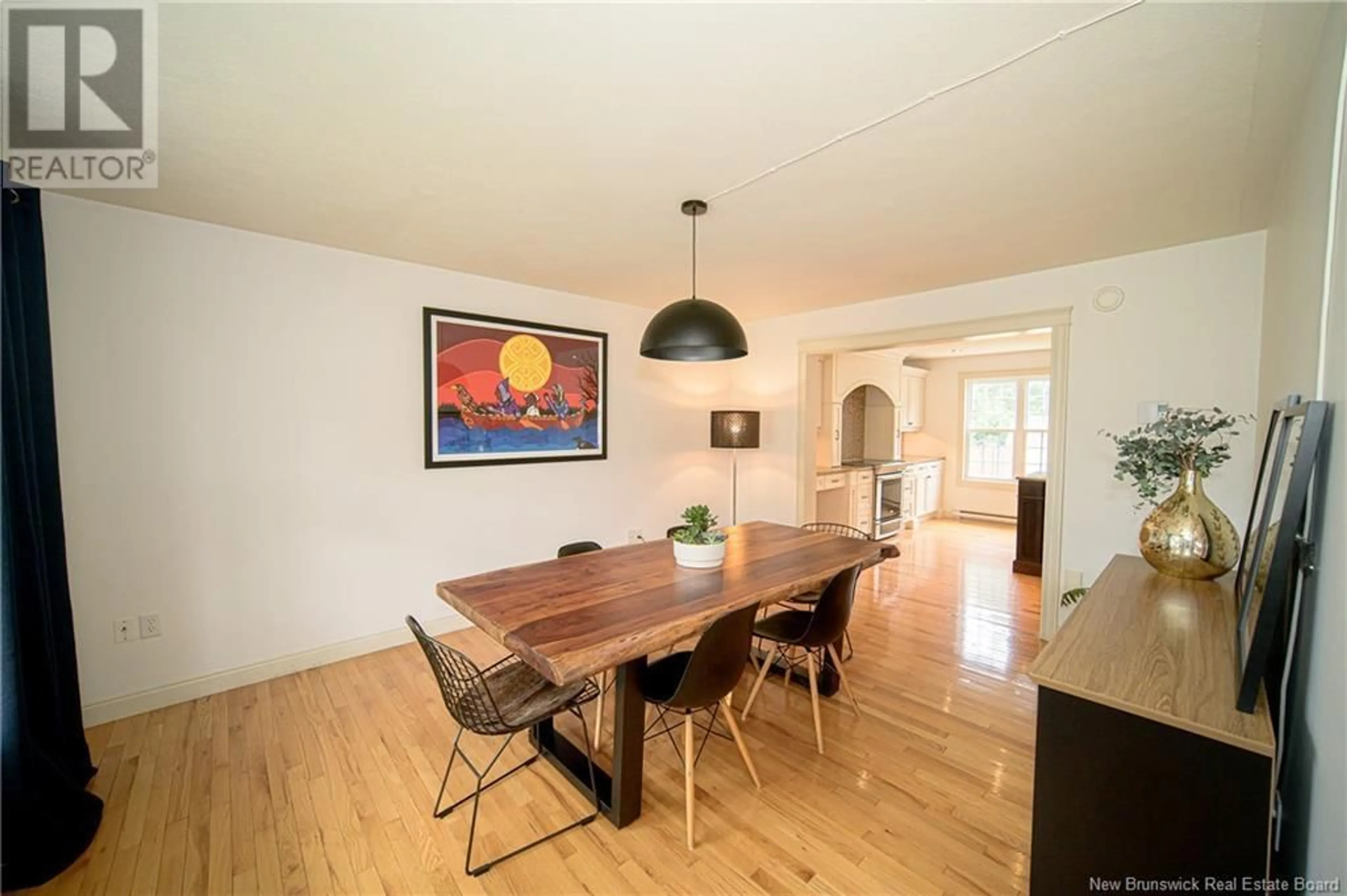 Dining room, wood/laminate floor for 20 BLISS CARMAN DRIVE, Fredericton New Brunswick E3B9P4