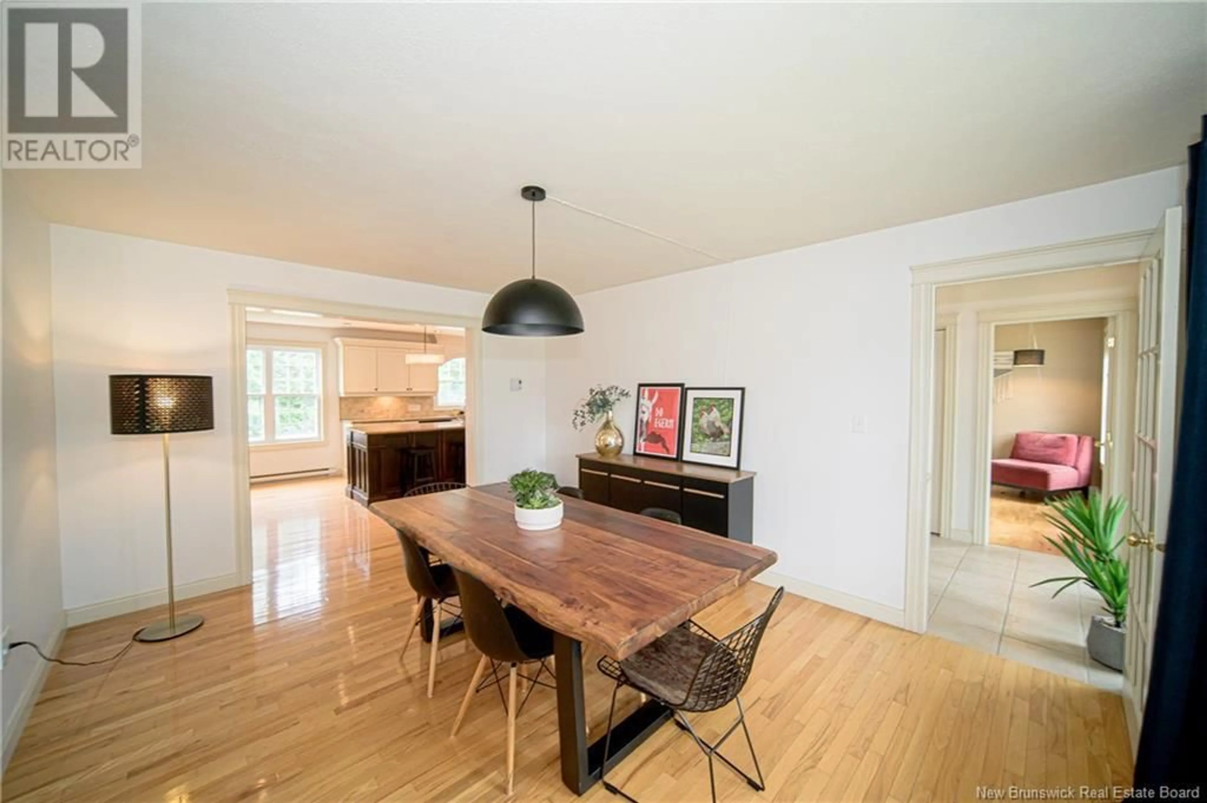 Dining room, wood/laminate floor for 20 BLISS CARMAN DRIVE, Fredericton New Brunswick E3B9P4