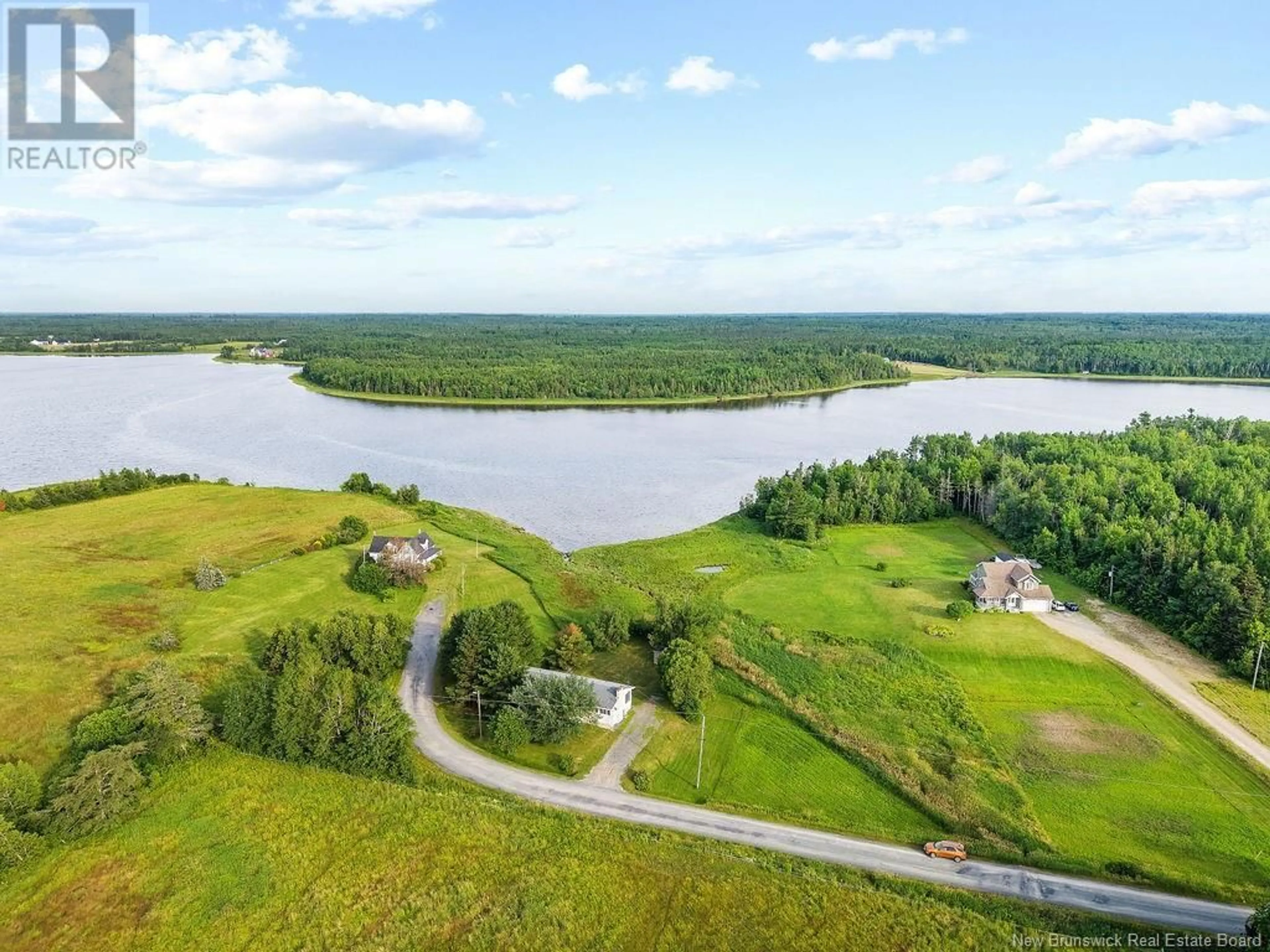 A pic from outside/outdoor area/front of a property/back of a property/a pic from drone, water/lake/river/ocean view for 176 MURDOCK ROAD, Napan New Brunswick E1N5A2
