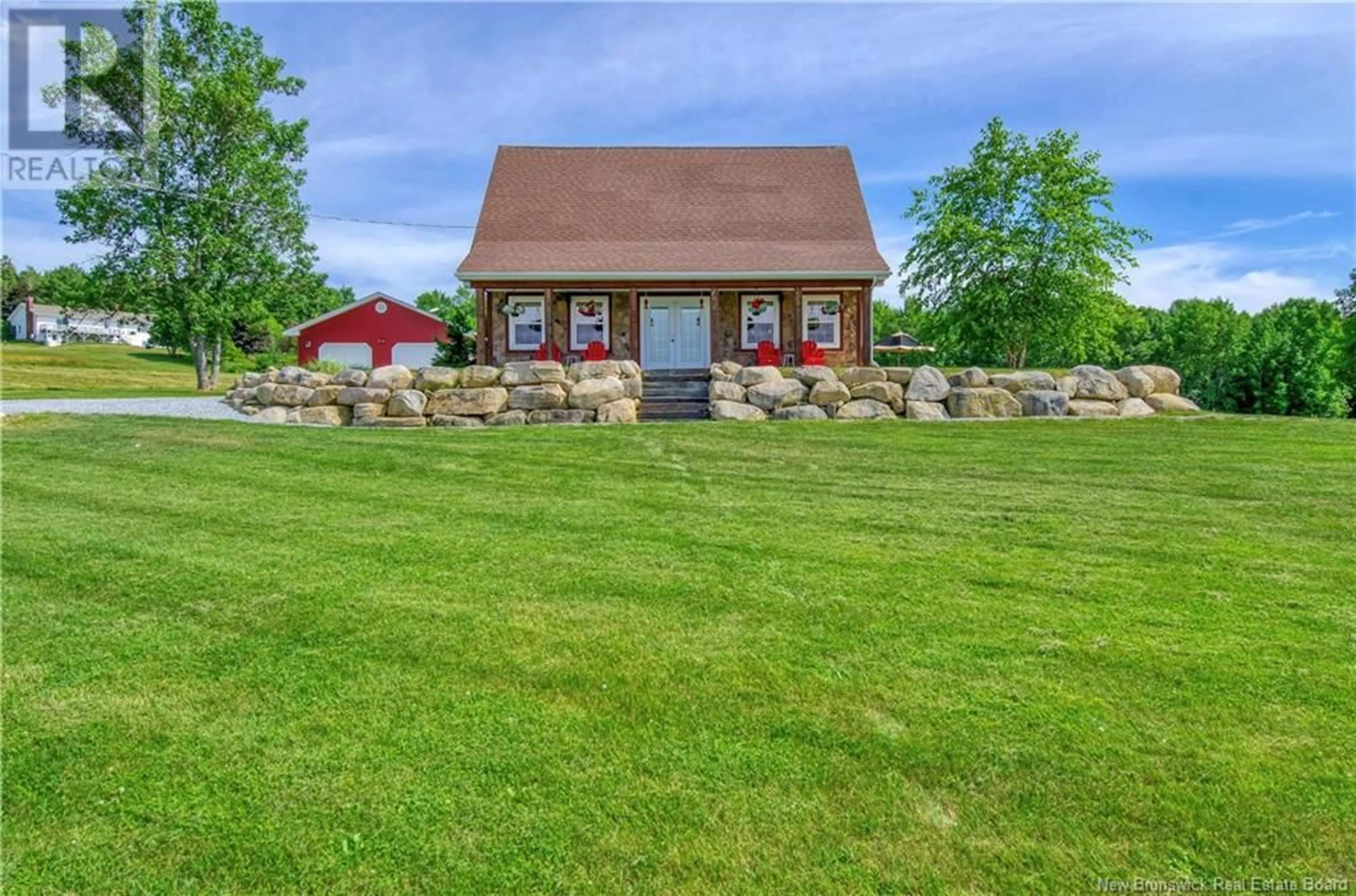 A pic from outside/outdoor area/front of a property/back of a property/a pic from drone, unknown for 19 STOCKFORD LANE, Wickham New Brunswick E5T3S8
