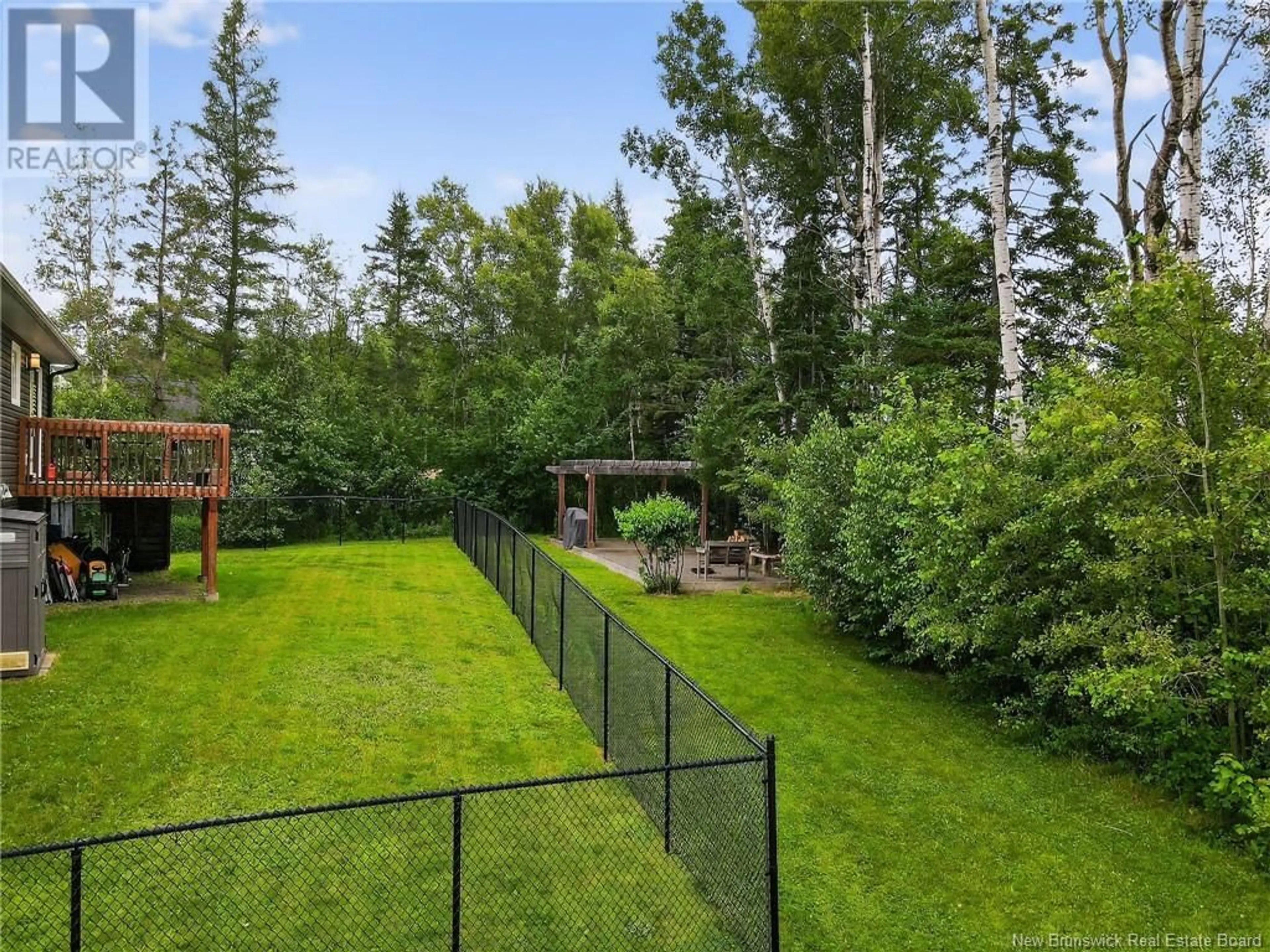 A pic from outside/outdoor area/front of a property/back of a property/a pic from drone, forest/trees view for 43 BRIARCROFT STREET, Salisbury New Brunswick E4J2A8