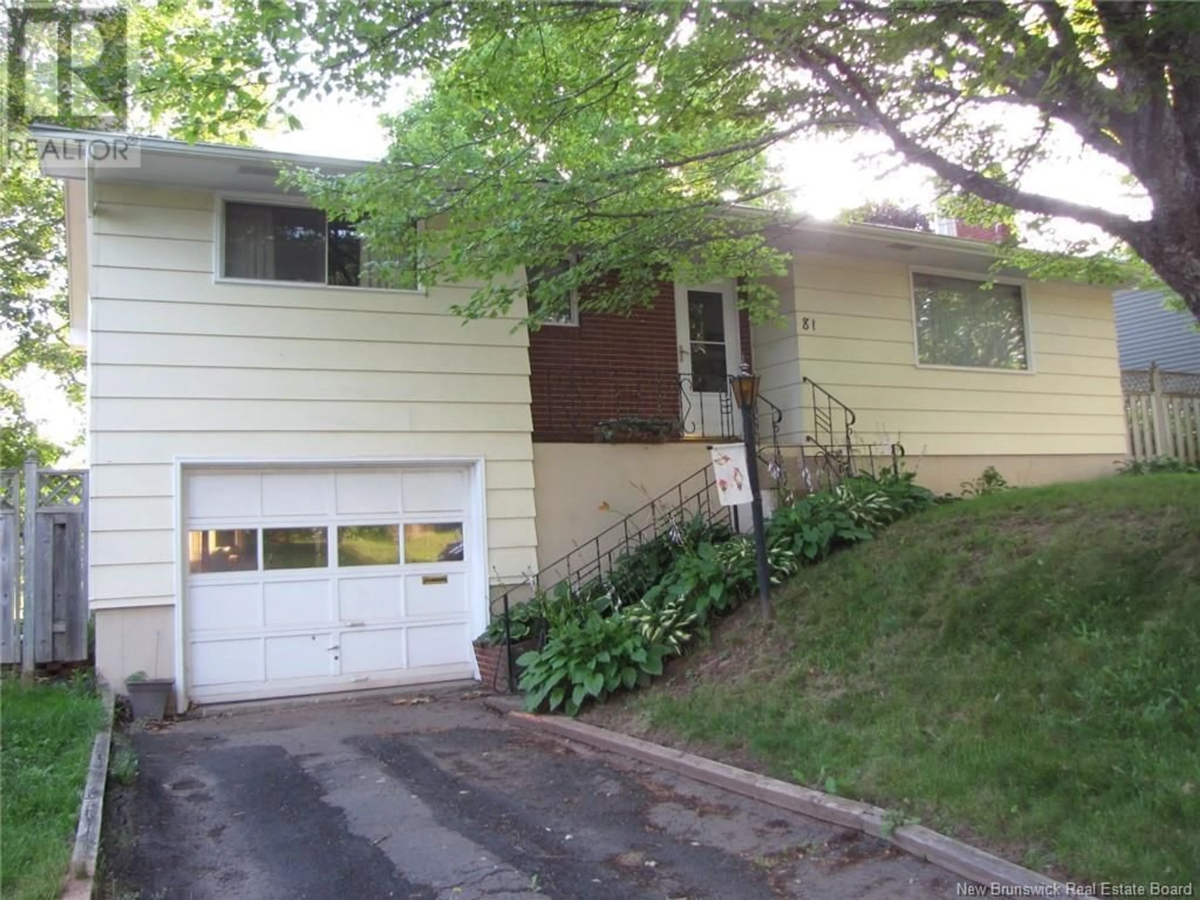 Home with vinyl exterior material, street for 81 WILSON ROAD, Riverview New Brunswick E1B2W3