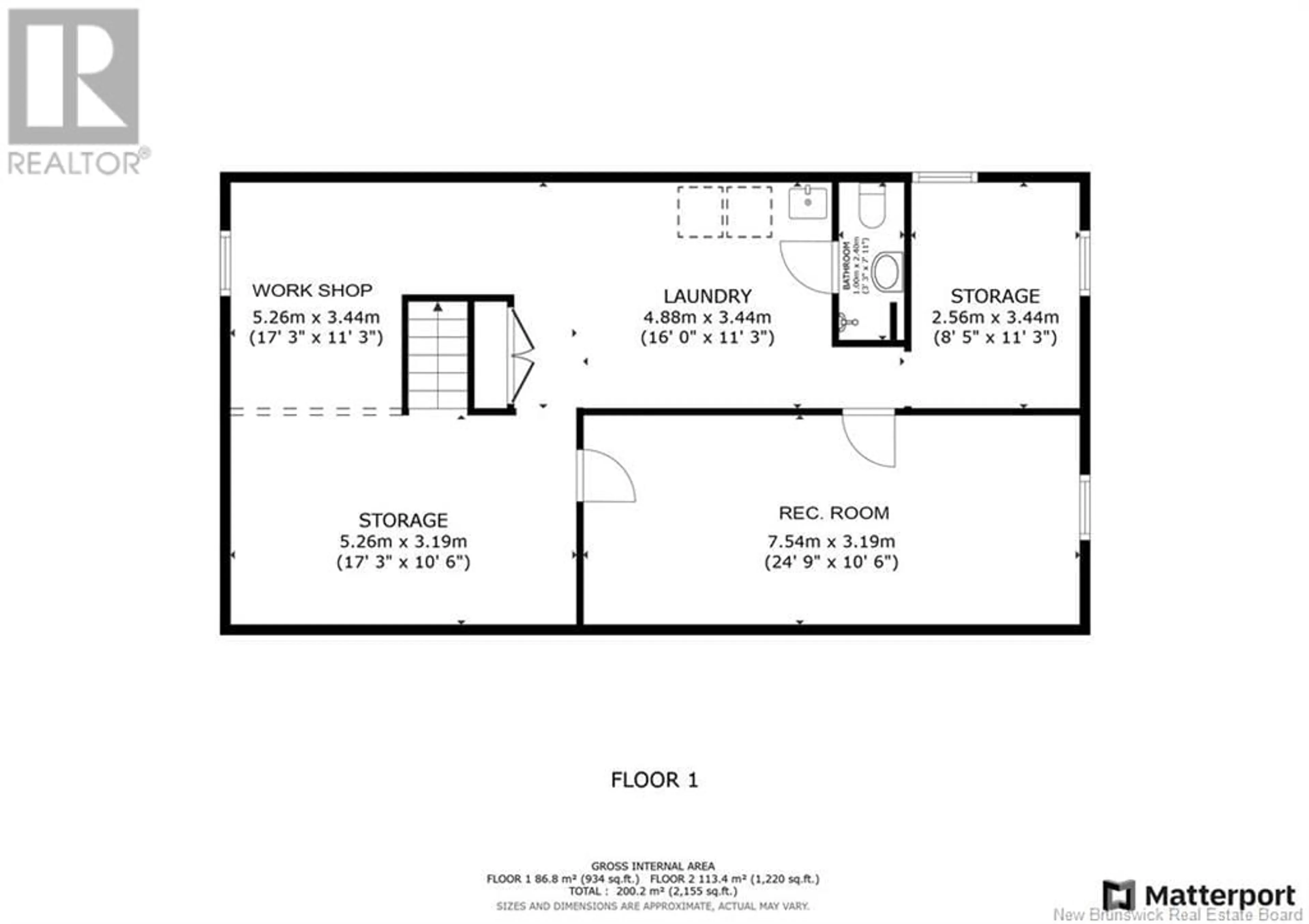 Floor plan for 68 MANCHESTER COURT, Fredericton New Brunswick E3B4P2