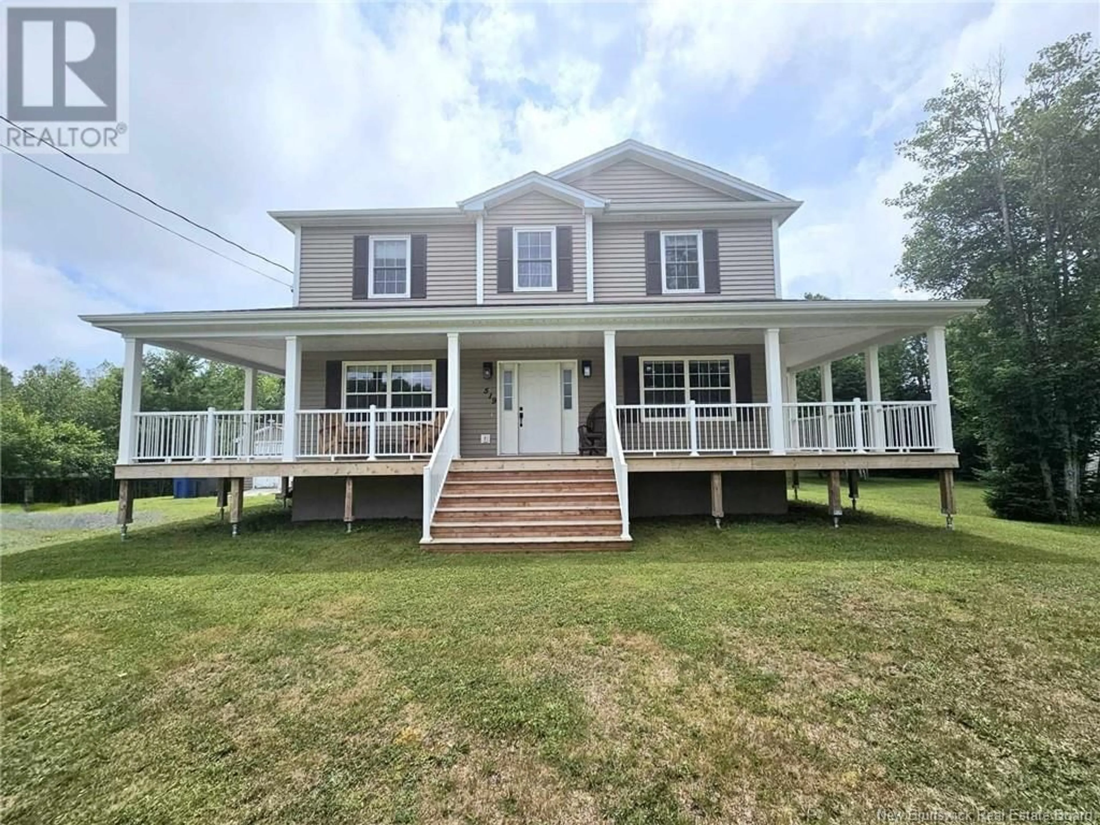 Home with vinyl exterior material, building for 519 WOODLAND DRIVE, North Tetagouche New Brunswick E2A4Z1
