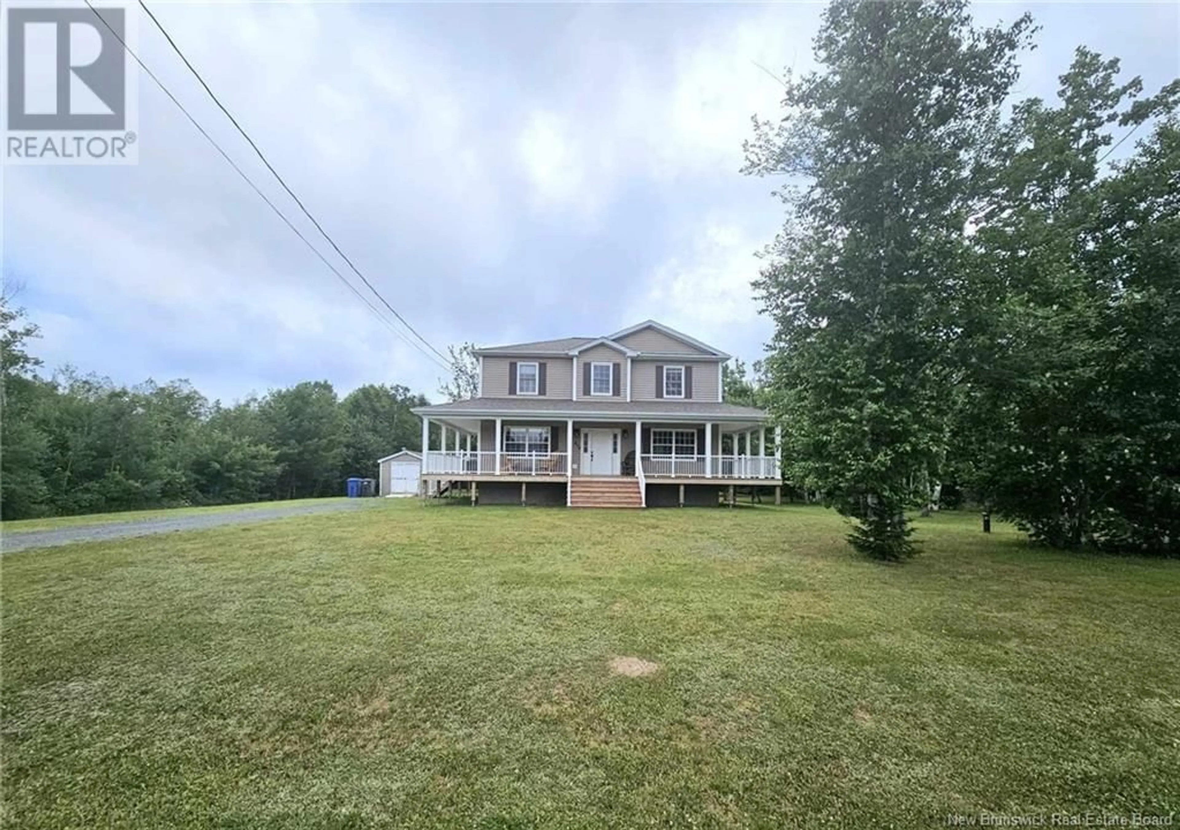 A pic from outside/outdoor area/front of a property/back of a property/a pic from drone, unknown for 519 WOODLAND DRIVE, North Tetagouche New Brunswick E2A4Z1