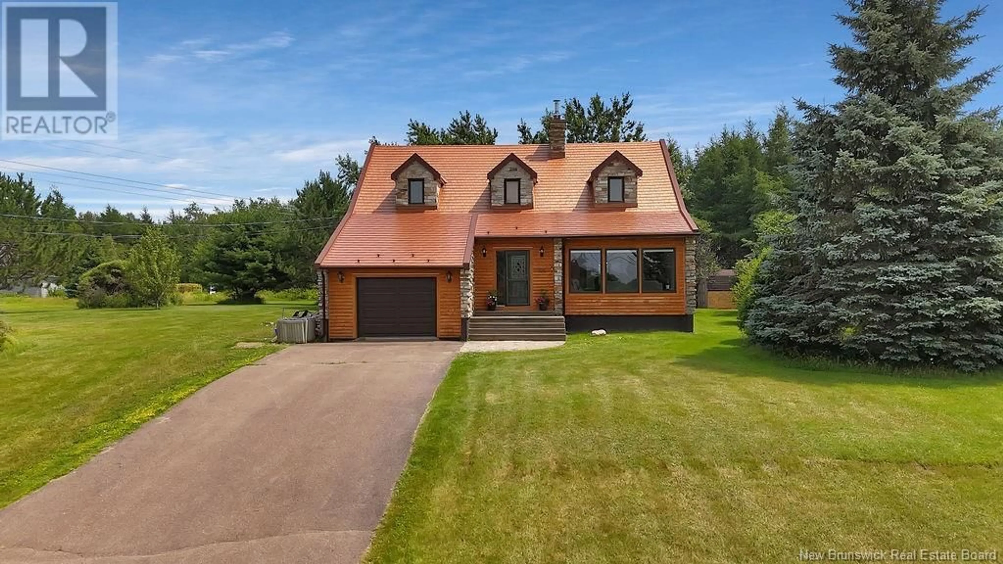 Home with brick exterior material, street for 106 CHEMIN L'ACAYEN, Saint-Louis-De-Kent New Brunswick E4X1V6