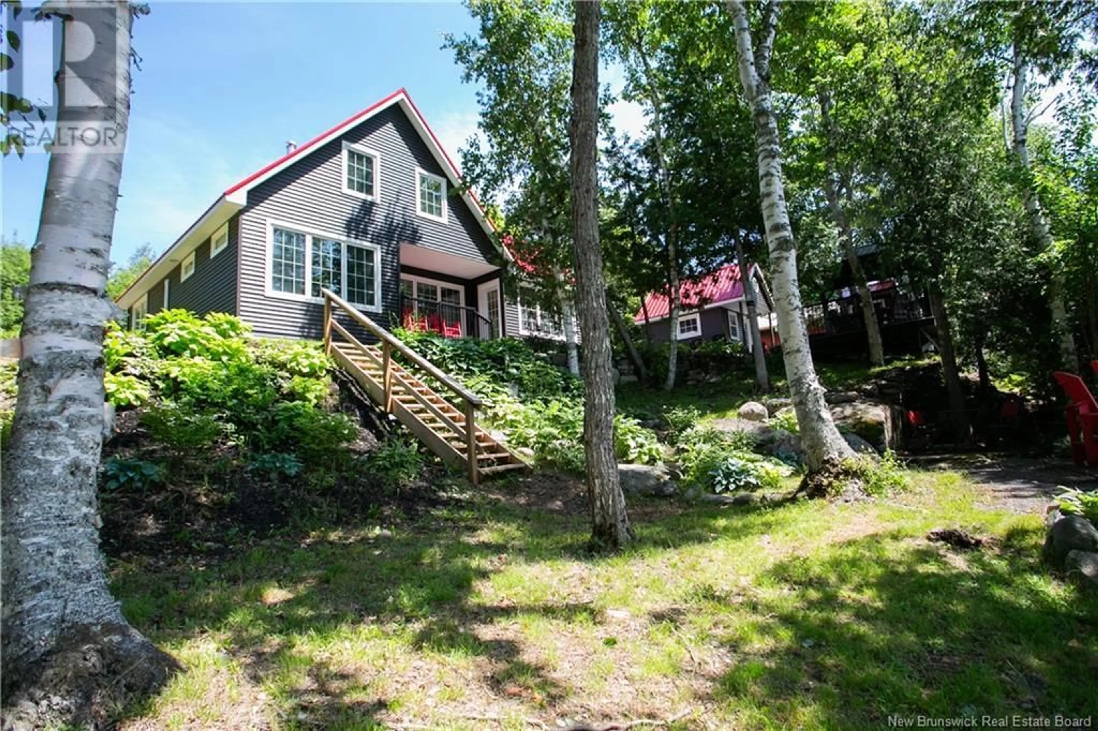 A pic from outside/outdoor area/front of a property/back of a property/a pic from drone, unknown for 272 JAMIESON ROAD, Harvey New Brunswick E6K0A9