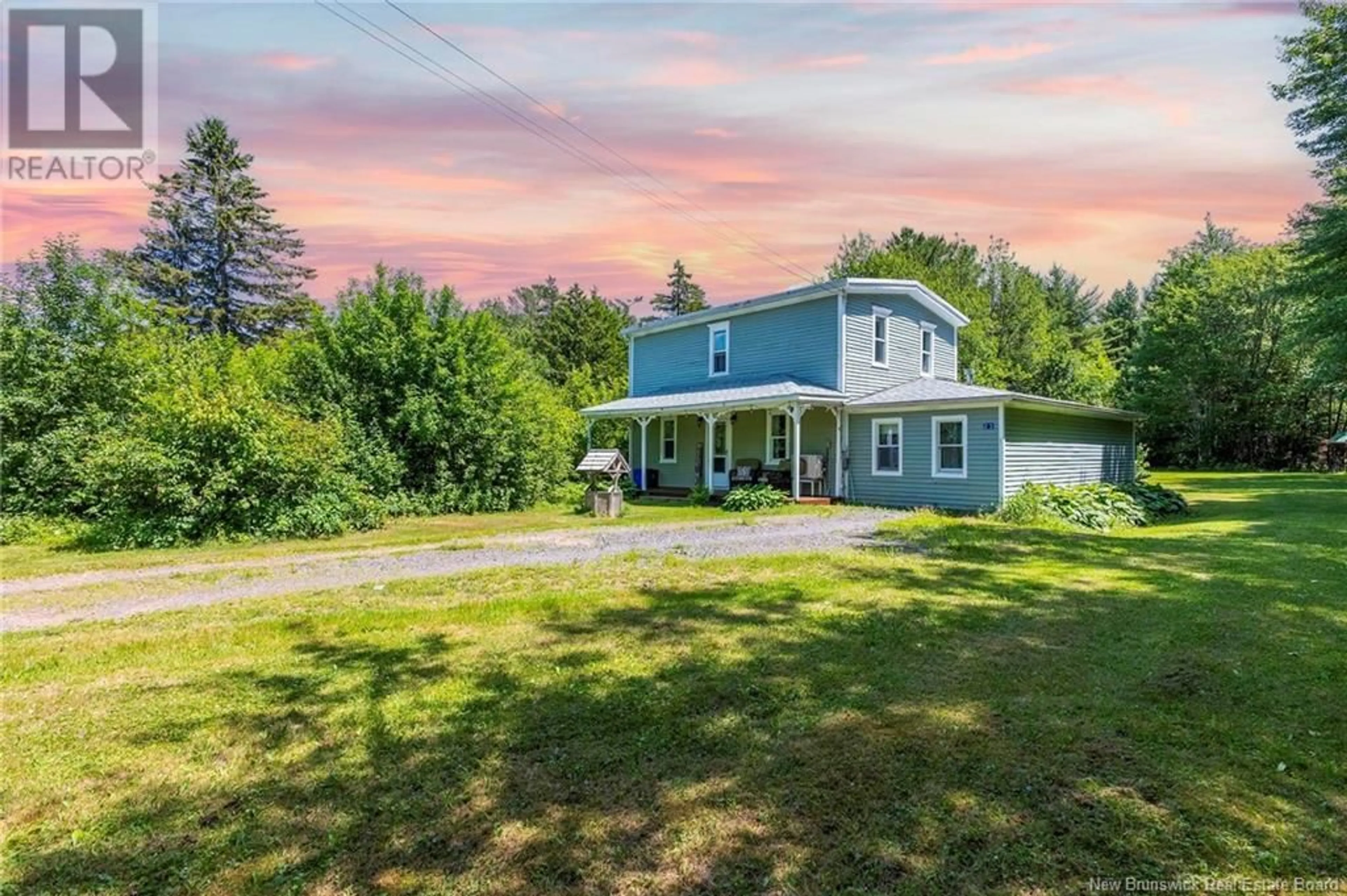 A pic from outside/outdoor area/front of a property/back of a property/a pic from drone, unknown for 23 WELSFORD STATION ROAD, Welsford New Brunswick E5K4A5