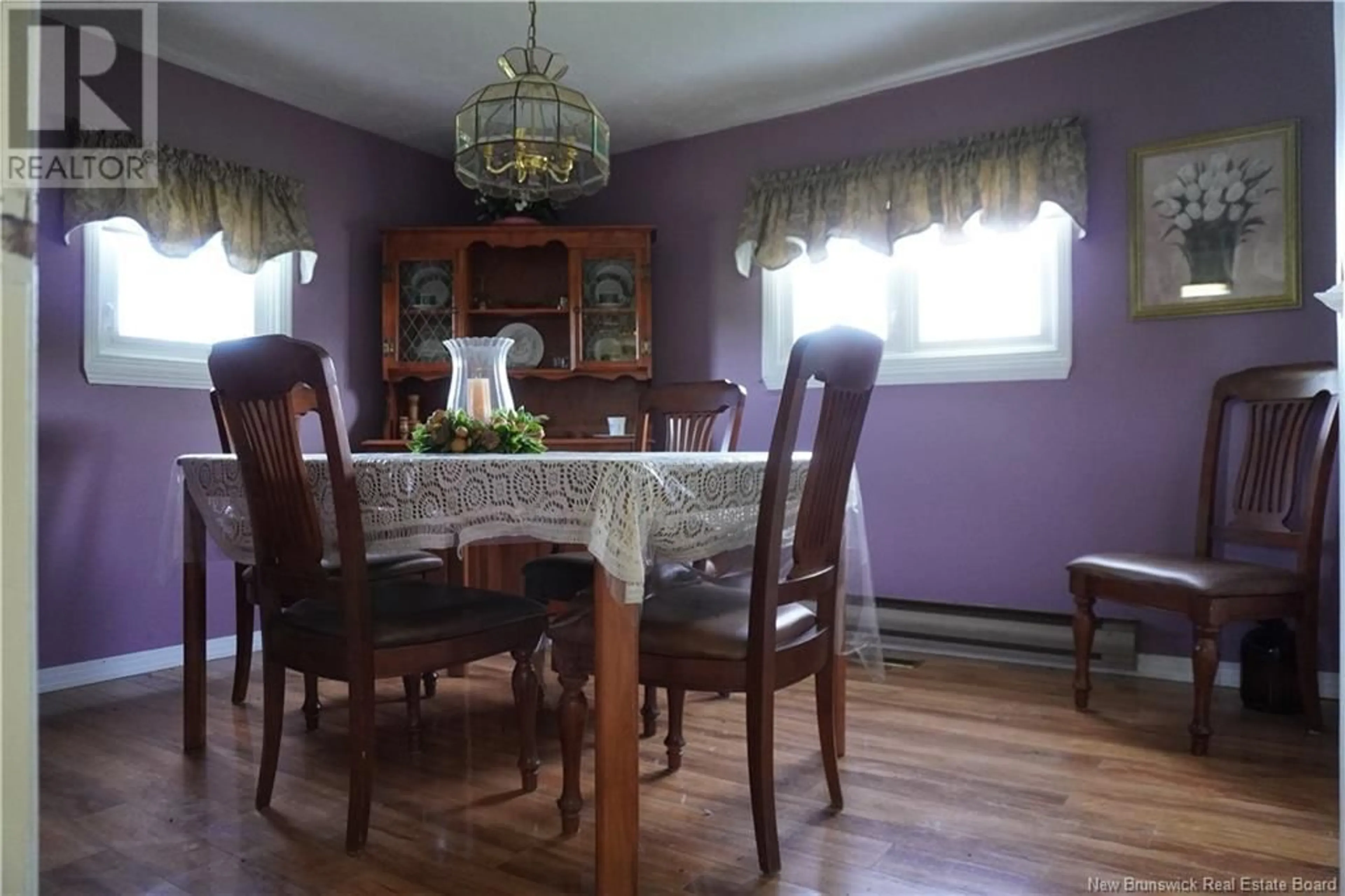 Dining room, wood/laminate floor for 5106 ROUTE 495, Sainte-Marie-De-Kent New Brunswick E4S1Z8