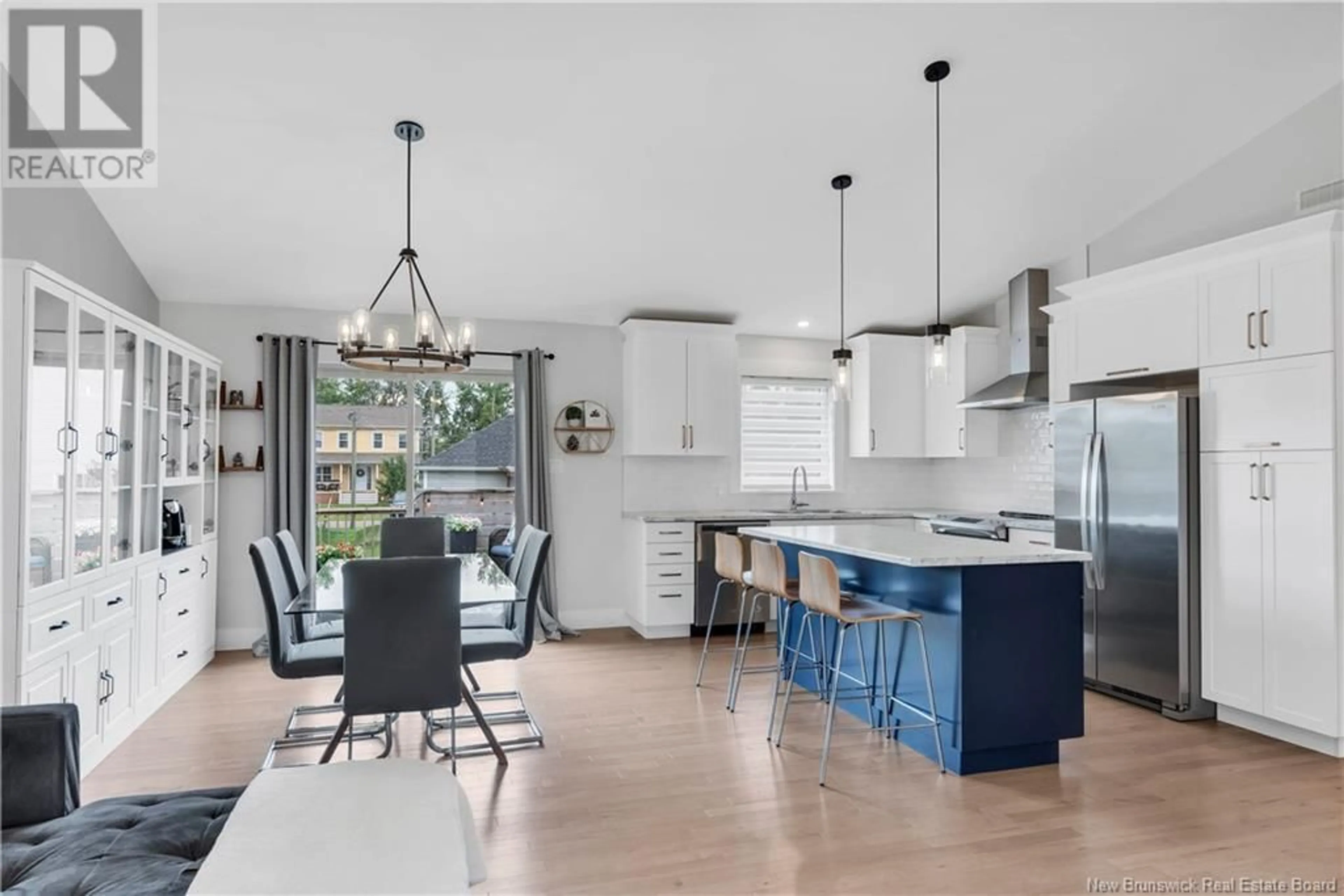 Open concept kitchen, ceramic/tile floor for 13 IRÈNE STREET, Shediac New Brunswick E4P0S4
