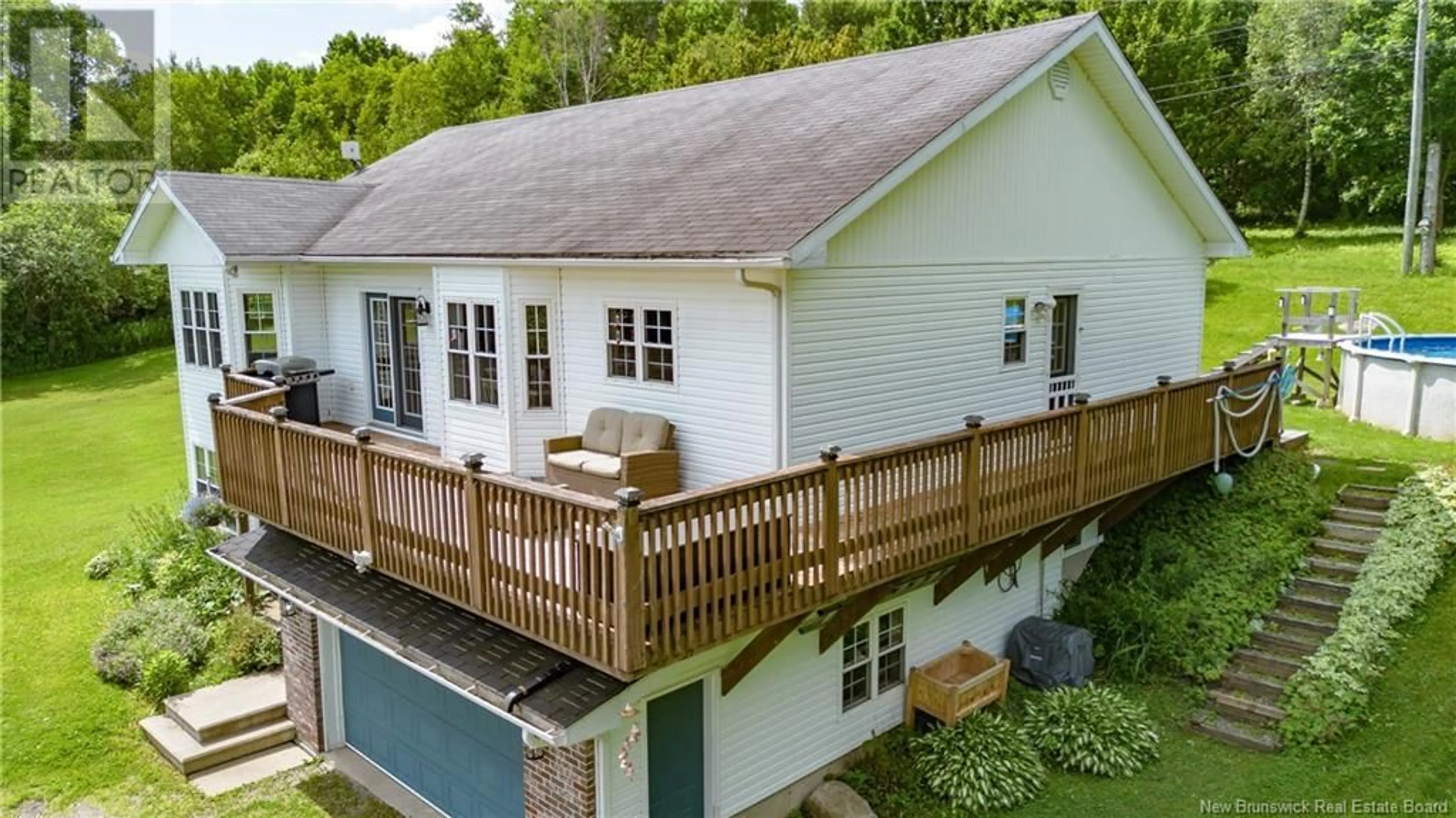 A pic from outside/outdoor area/front of a property/back of a property/a pic from drone, unknown for 7332 102 ROUTE, Dumfries New Brunswick E6G1P8