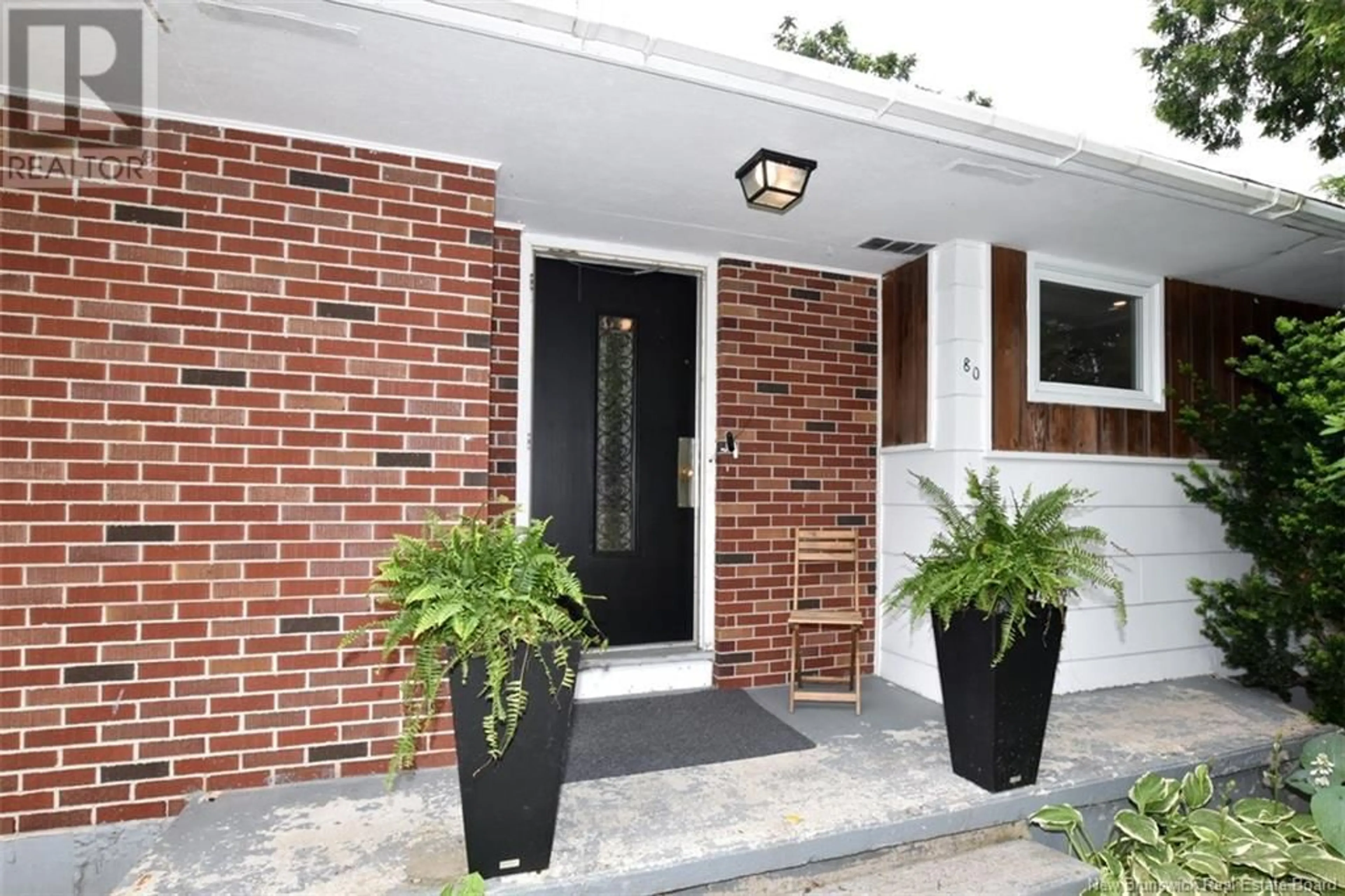 Home with brick exterior material, street for 80 BURPEE STREET, Fredericton New Brunswick E3A1L9