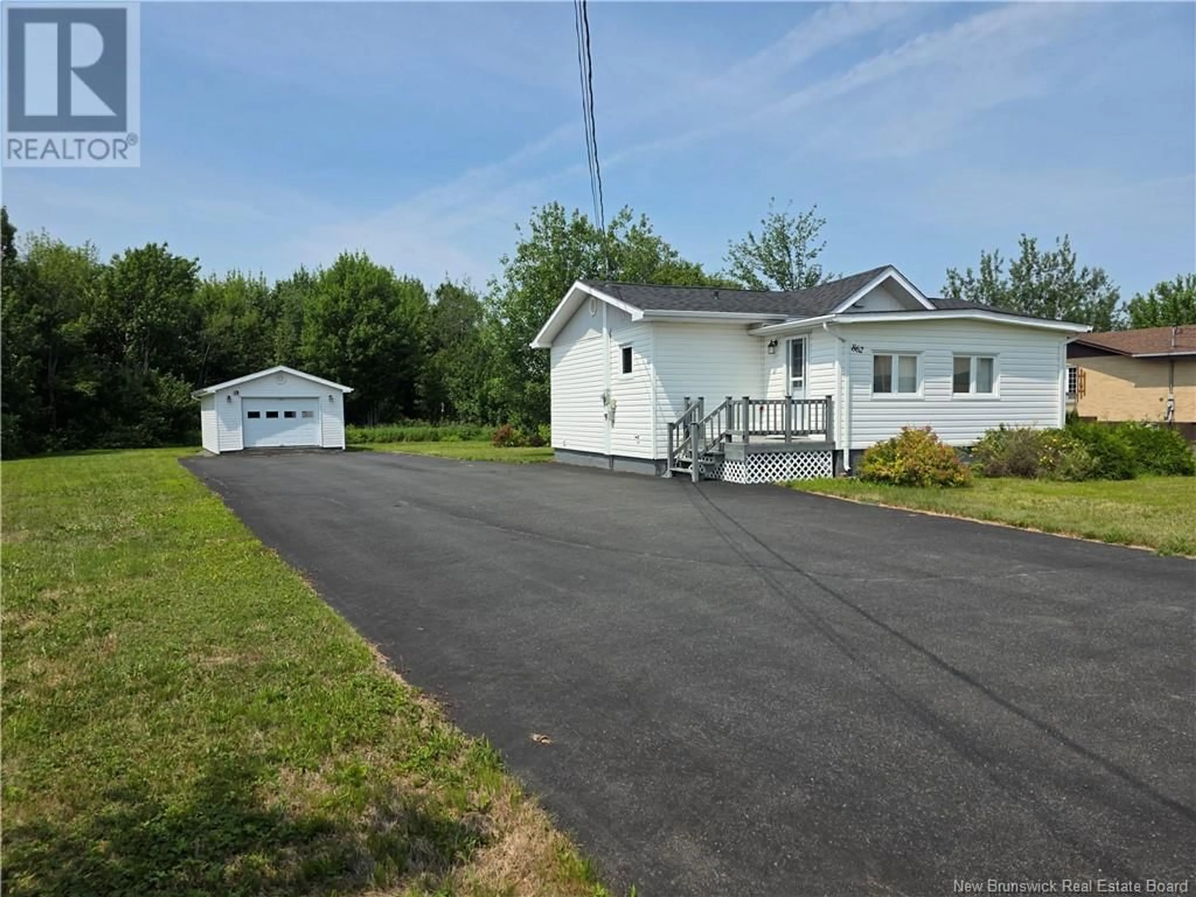 A pic from outside/outdoor area/front of a property/back of a property/a pic from drone, unknown for 862 PRINCIPALE, Beresford New Brunswick E8K2G8