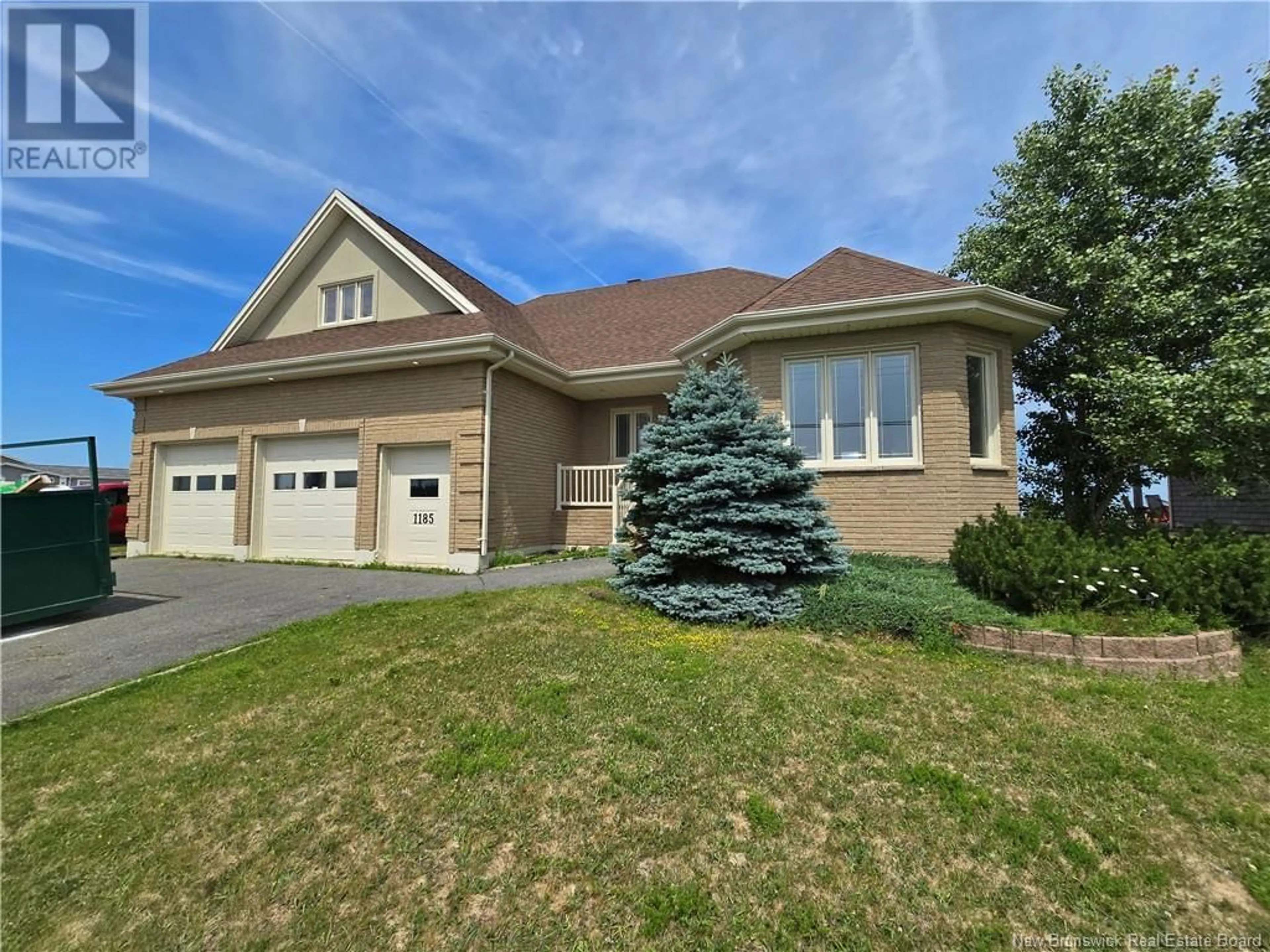 Home with brick exterior material, street for 1185 JACQUES CARTIER STREET, Beresford New Brunswick E8K1A6