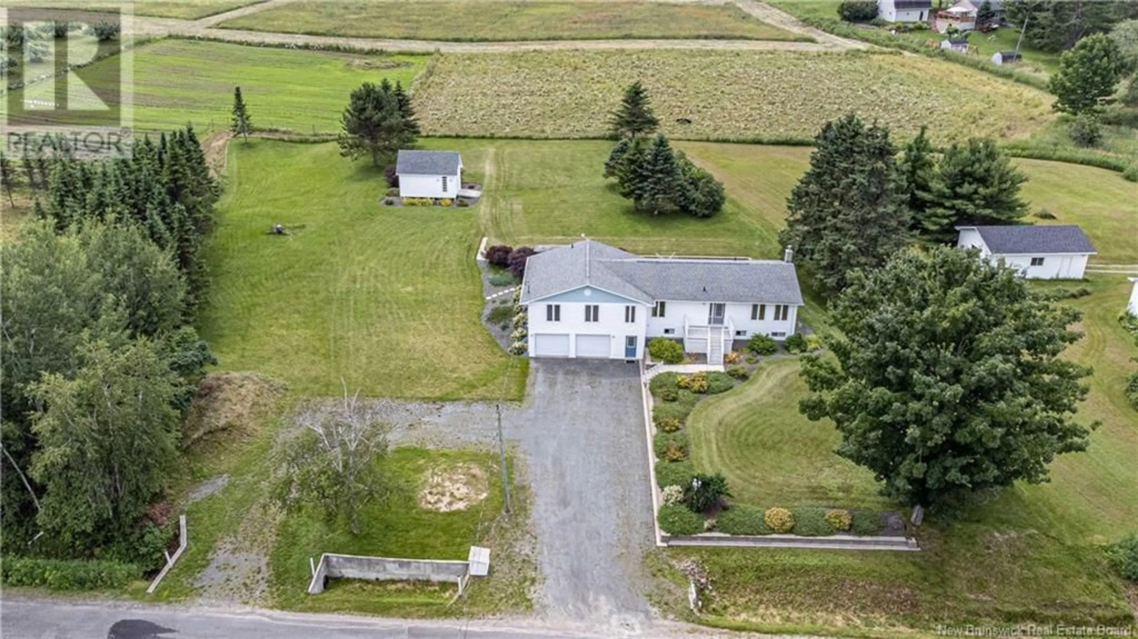 A pic from outside/outdoor area/front of a property/back of a property/a pic from drone, unknown for 122 CROCKS POINT ROAD, Keswick Ridge New Brunswick E6L1T5