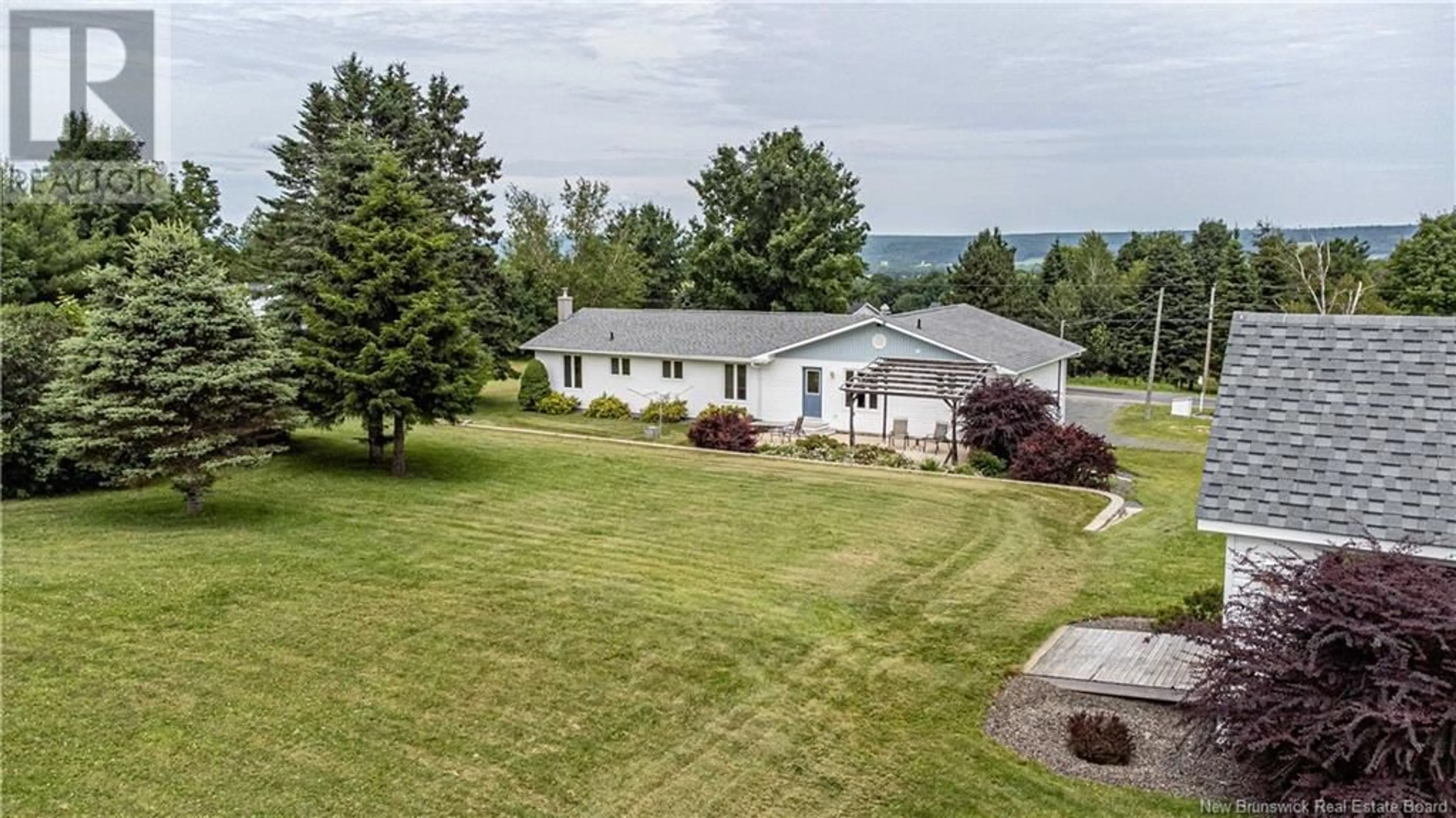 A pic from outside/outdoor area/front of a property/back of a property/a pic from drone, mountain view for 122 CROCKS POINT ROAD, Keswick Ridge New Brunswick E6L1T5