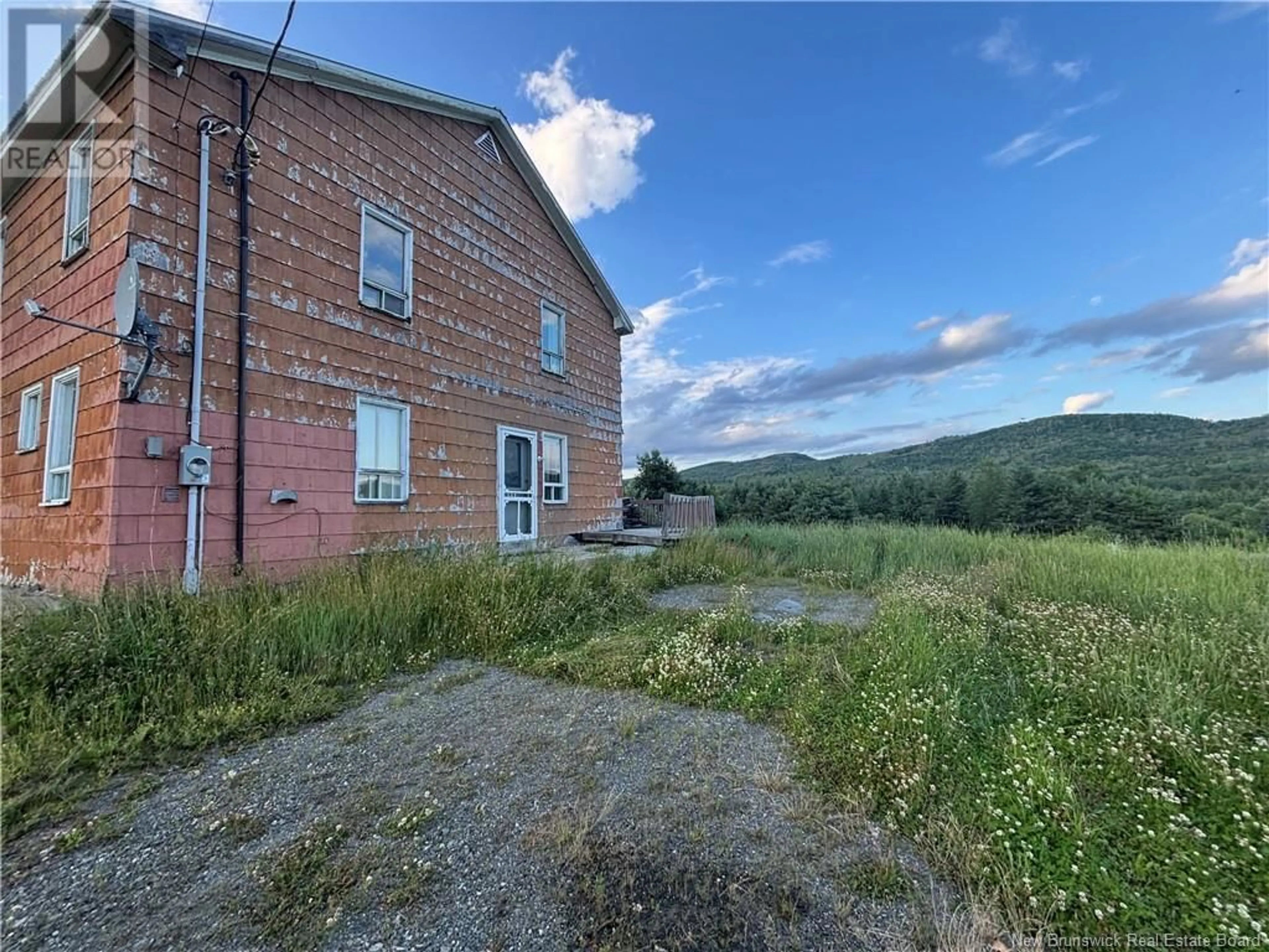 A pic from outside/outdoor area/front of a property/back of a property/a pic from drone, building for 589 JOSEPH MORNEAULT ROAD, Baker Brook New Brunswick E7A1W3