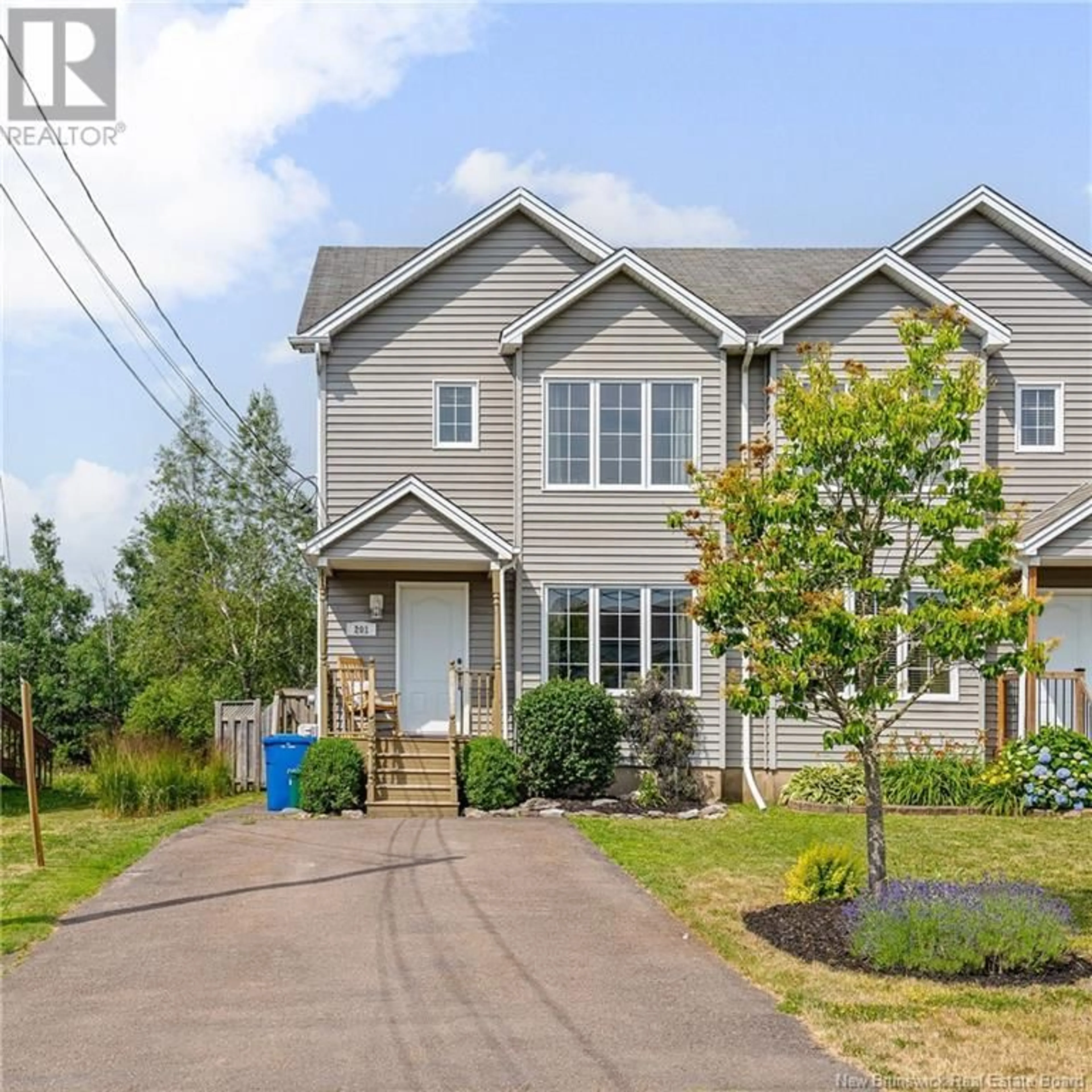 Home with vinyl exterior material, street for 201 BEDARD STREET, Dieppe New Brunswick E1A0H1
