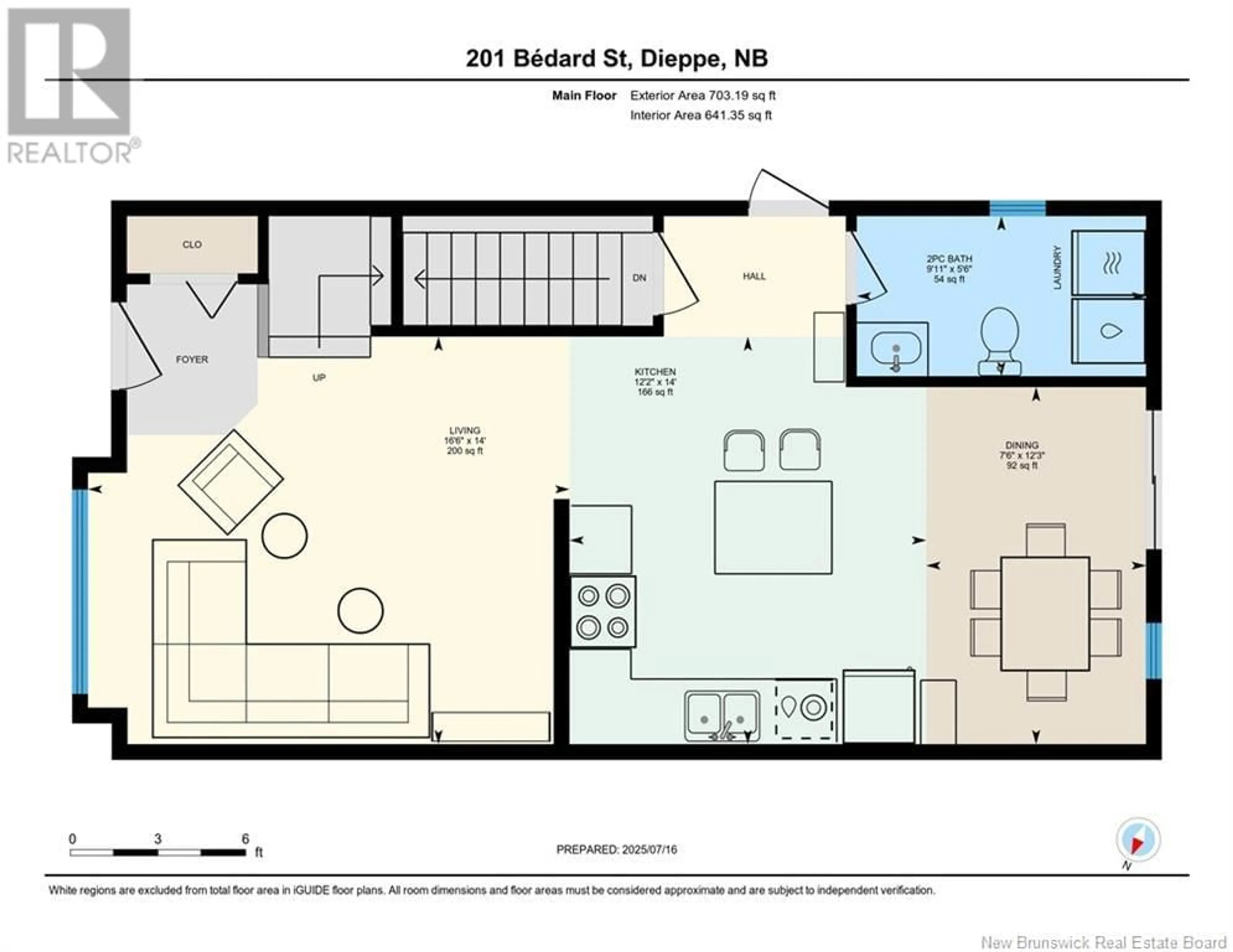 Floor plan for 201 BEDARD STREET, Dieppe New Brunswick E1A0H1